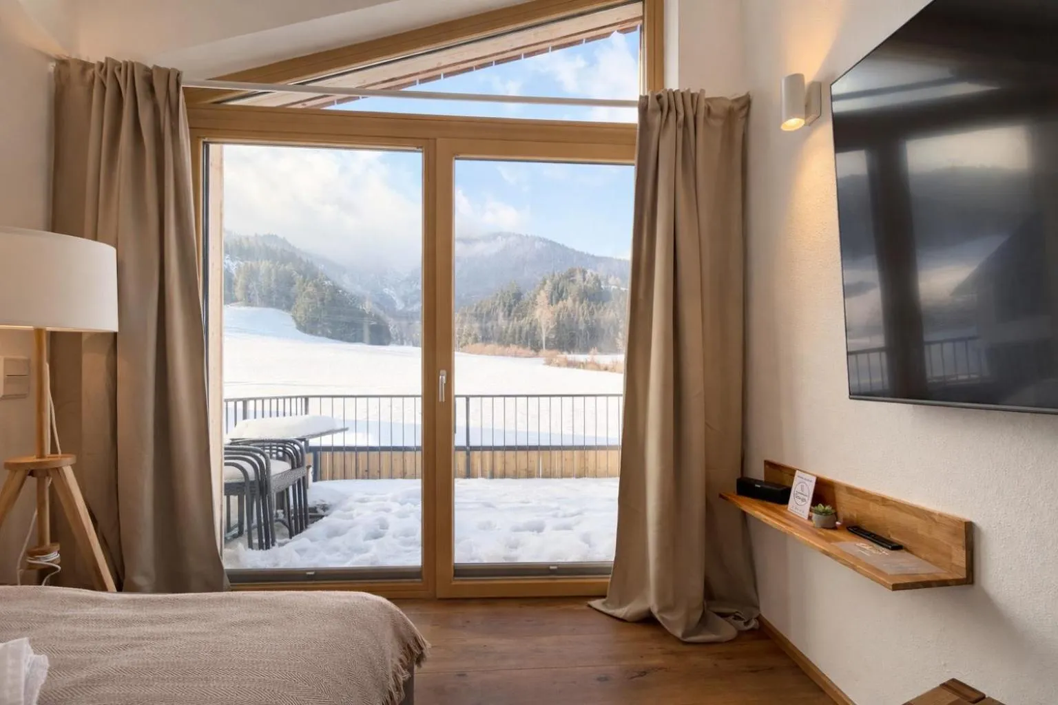 Natural landscape, Bed in Da Alois - Alpine Premium Apartments