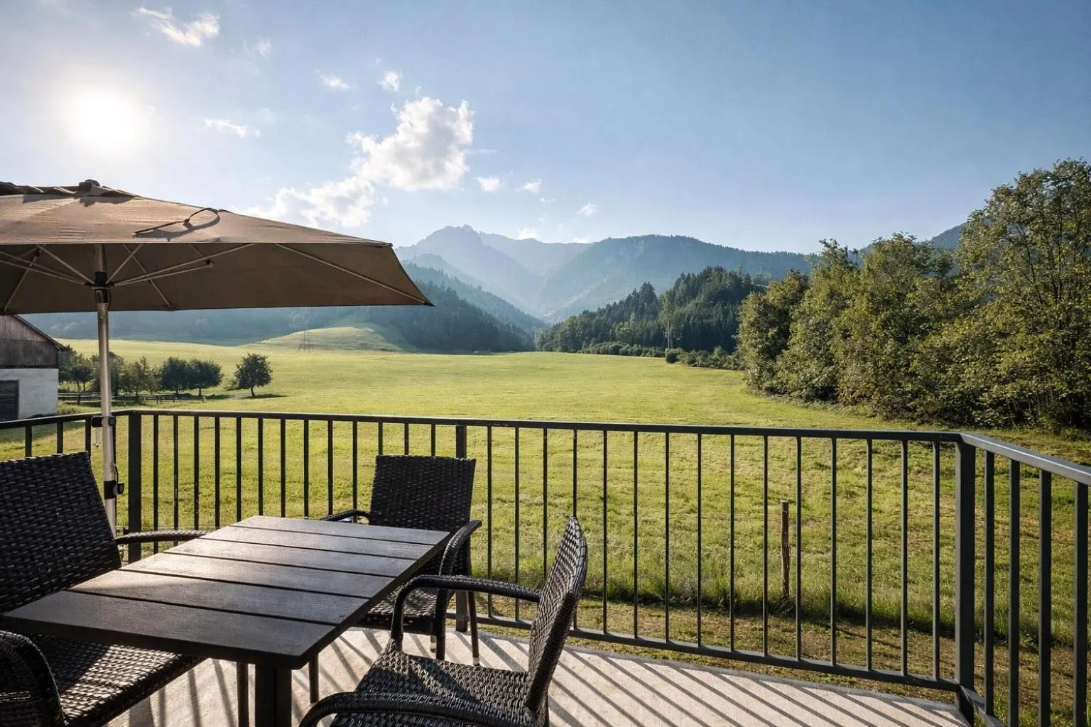 Patio in Da Alois - Alpine Premium Apartments