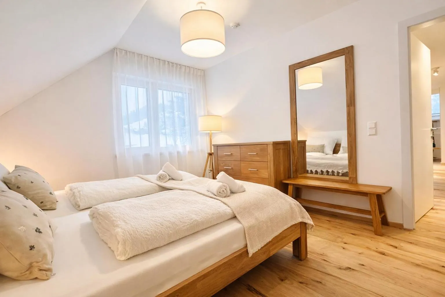 Bed in Da Alois - Alpine Premium Apartments