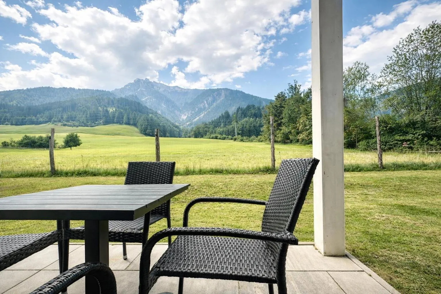 Patio in Da Alois - Alpine Premium Apartments