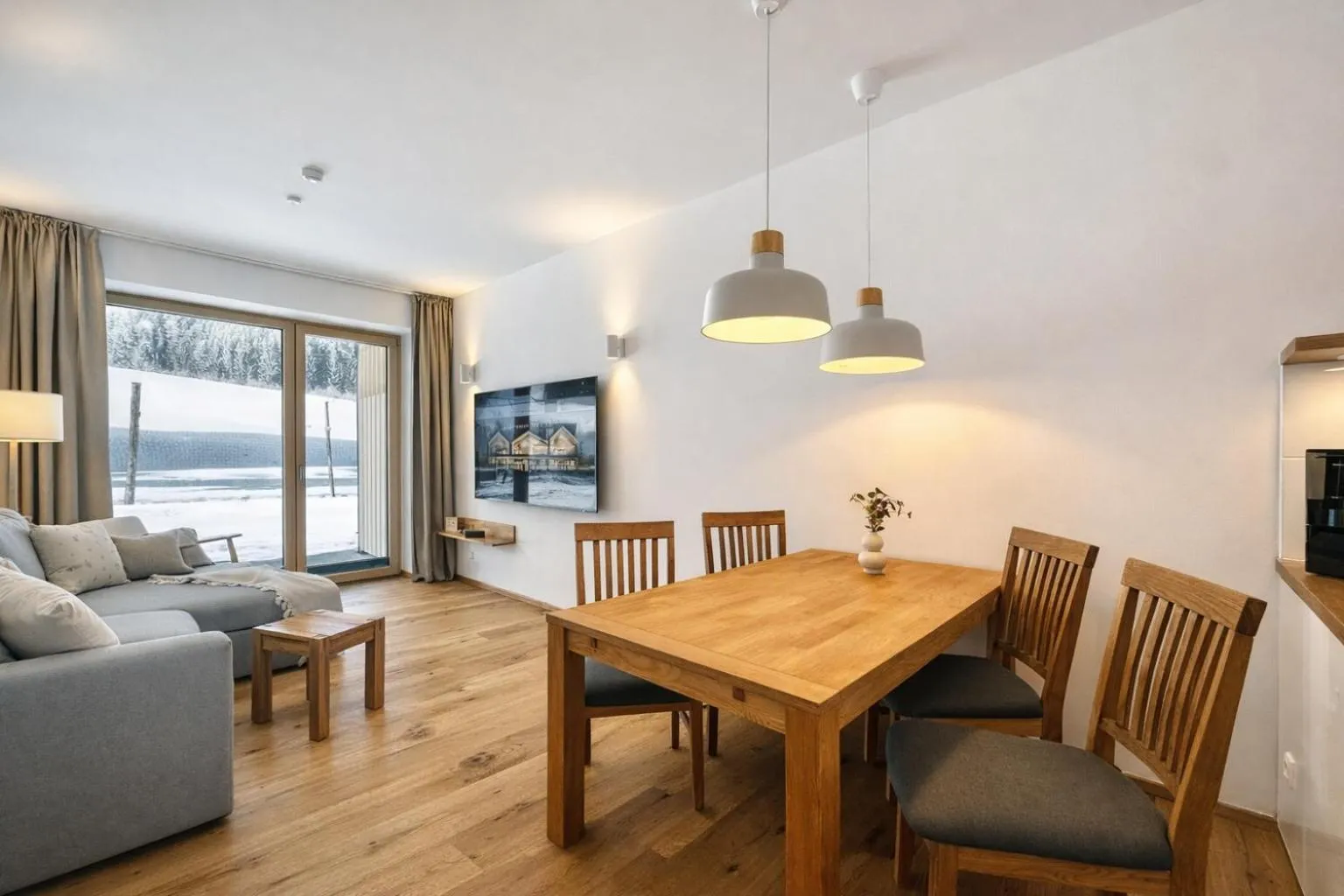 Communal lounge/ TV room in Da Alois - Alpine Premium Apartments