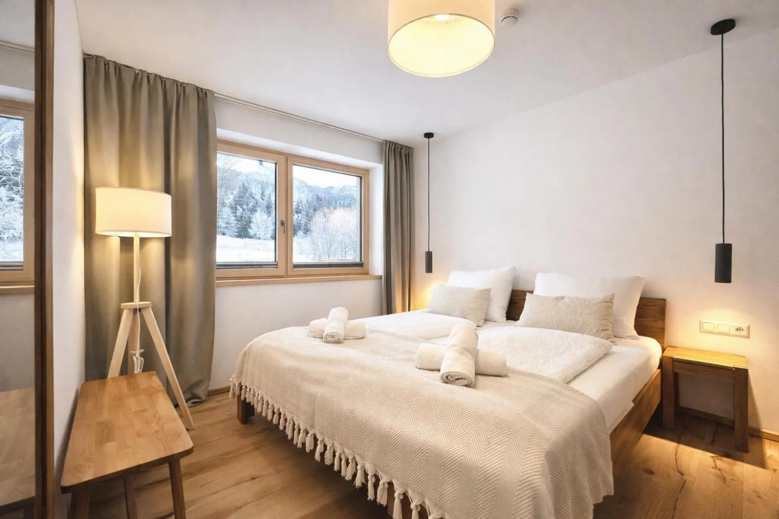 Bed in Da Alois - Alpine Premium Apartments