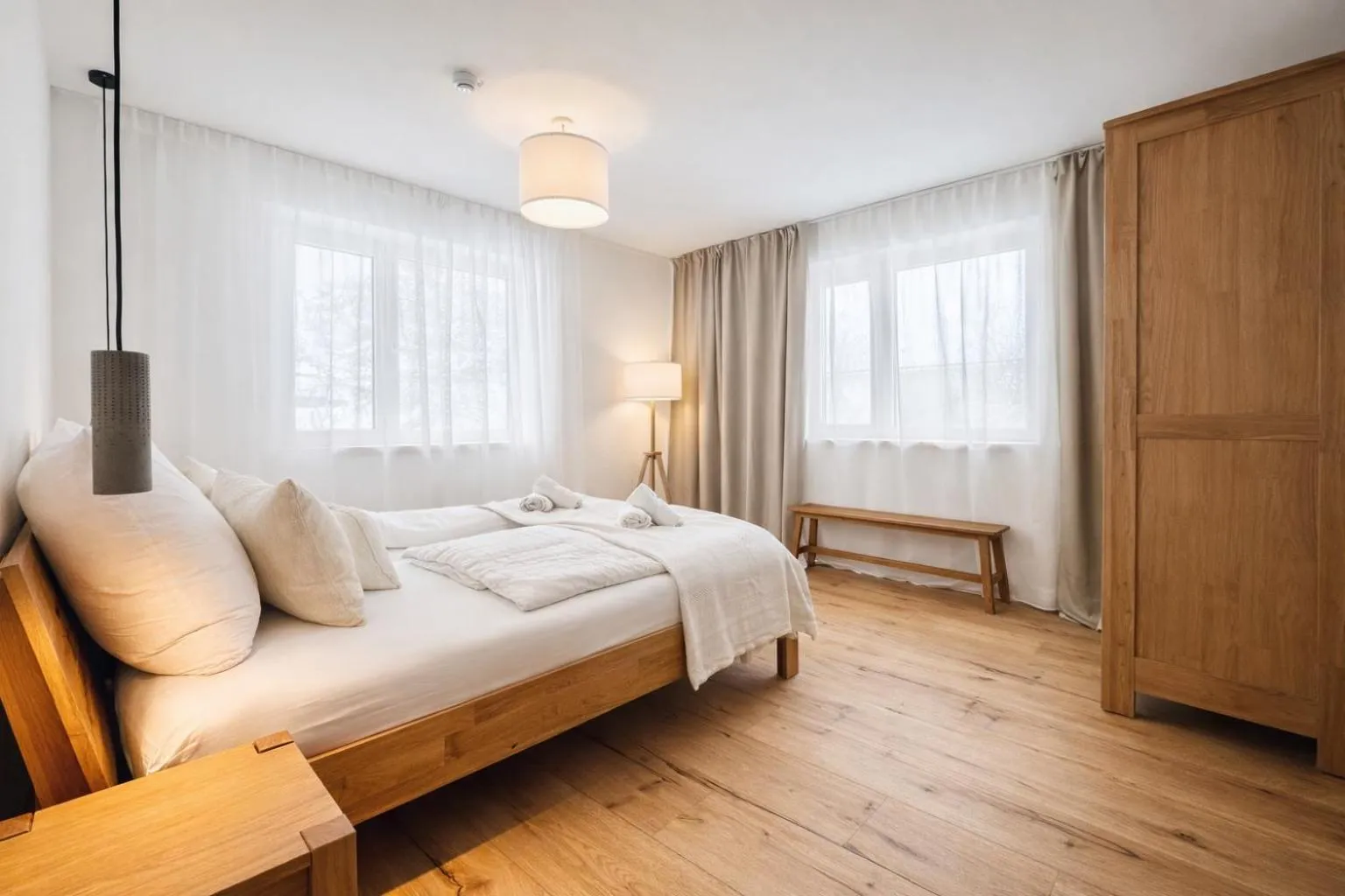 Bed in Da Alois - Alpine Premium Apartments
