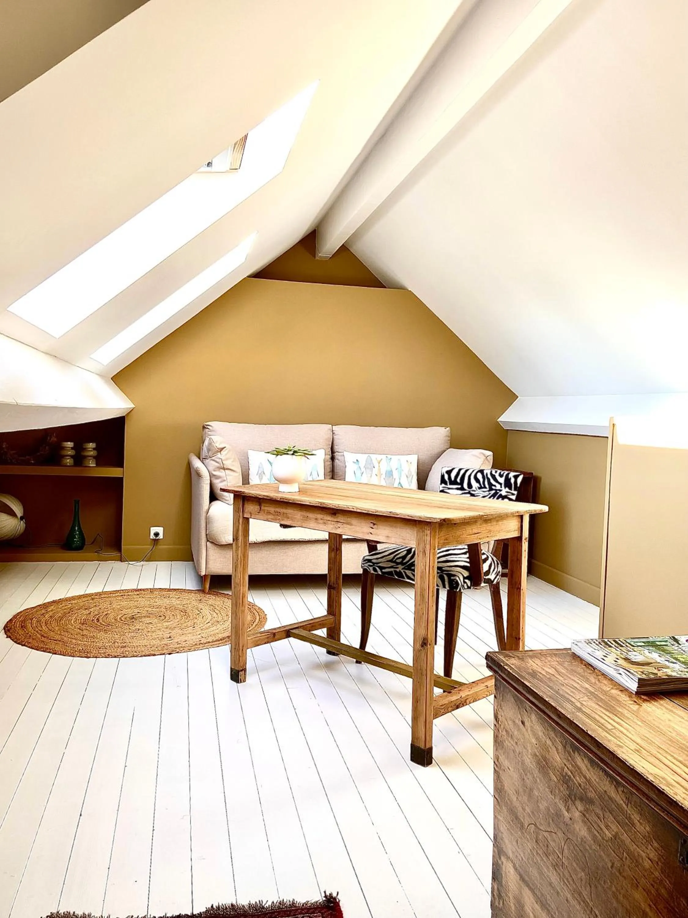 Seating area in Un matin de mai