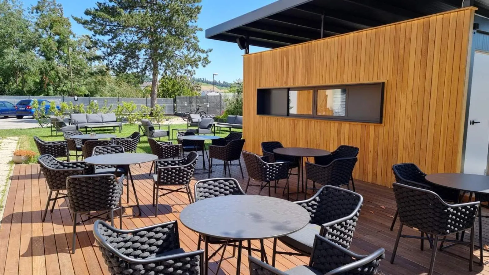 Balcony/Terrace in CITYMAP HOTEL APPARTMENTS Maribor-Free parking!