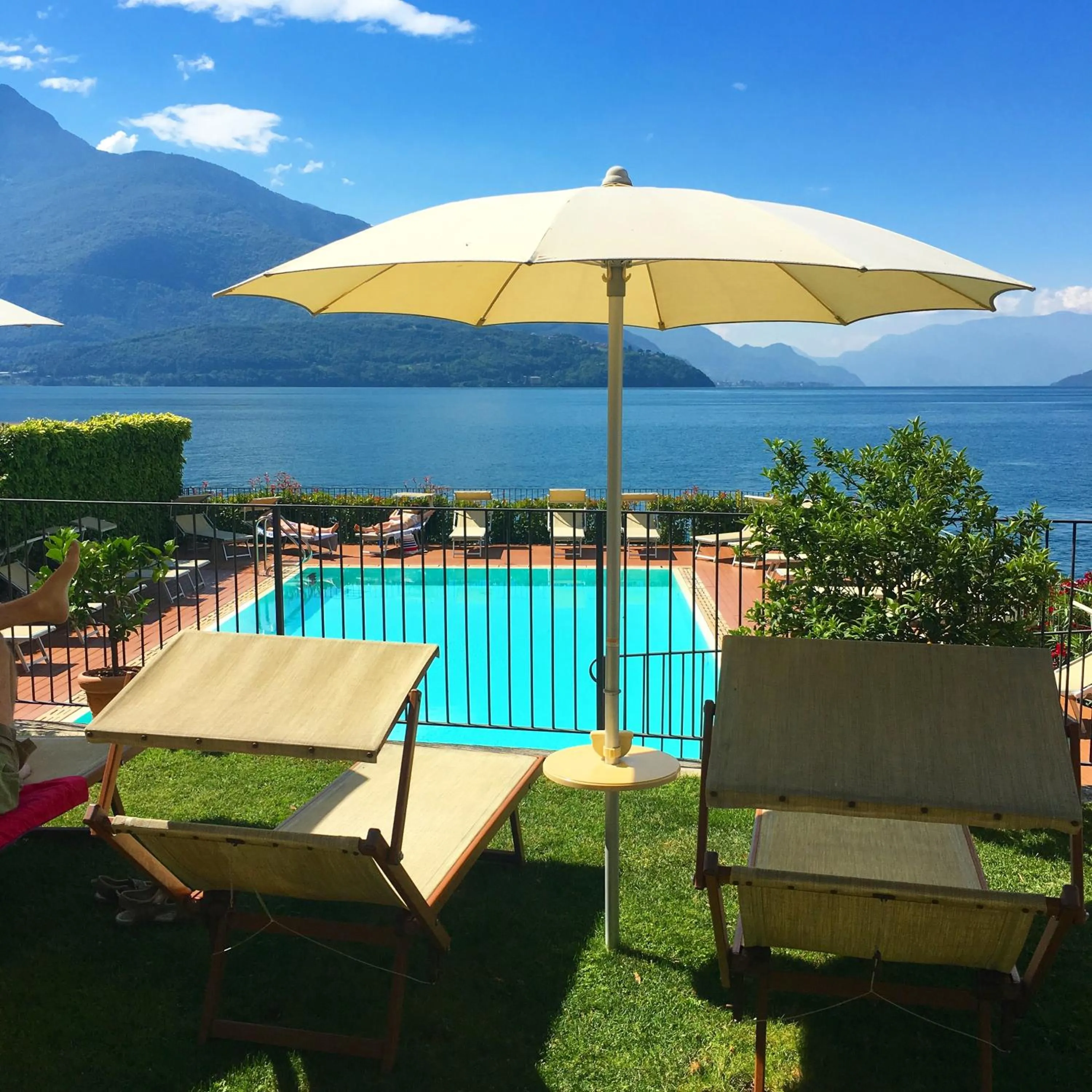 Swimming pool in Hotel Regina