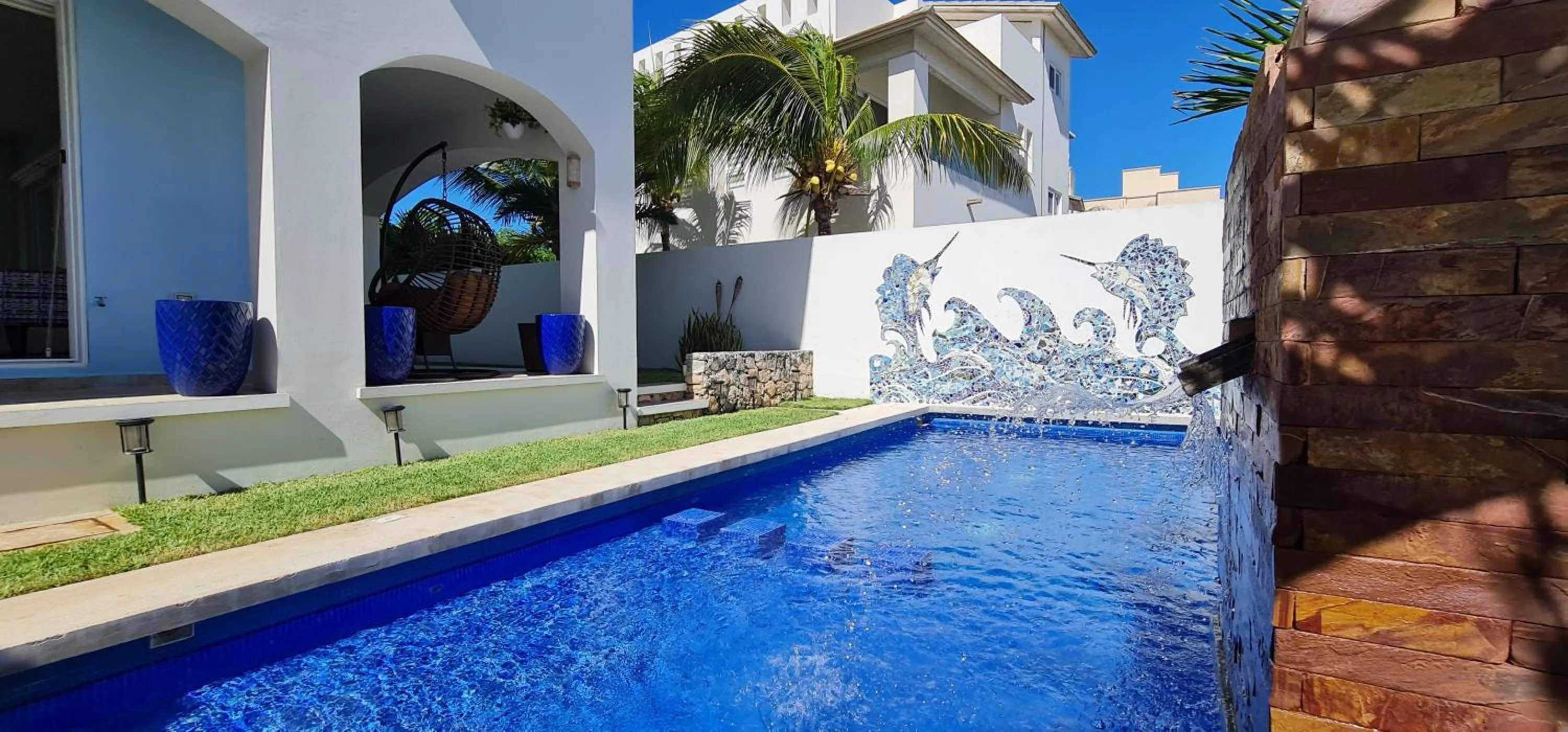 Swimming pool in CASA REYES Stunning Rooftop Oceanview