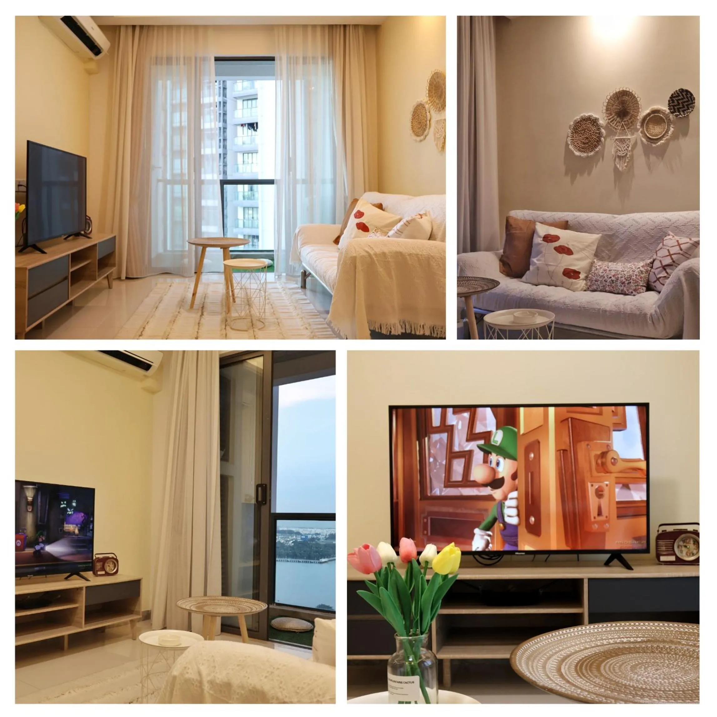 TV and multimedia in Yussy Homestay at R&F Princess Cove