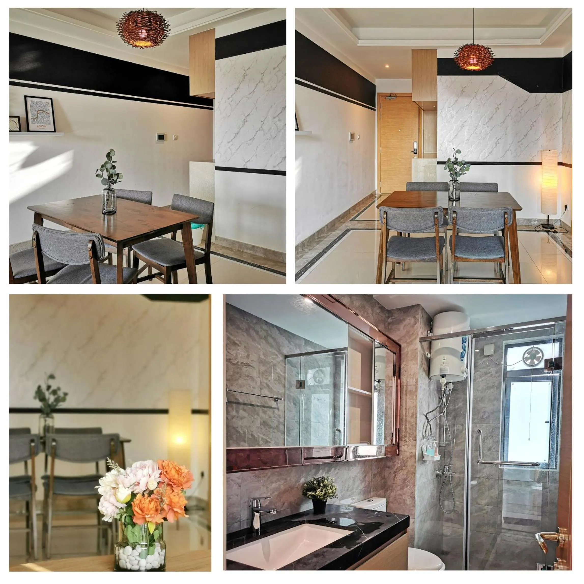 Bathroom in Yussy Homestay at R&F Princess Cove