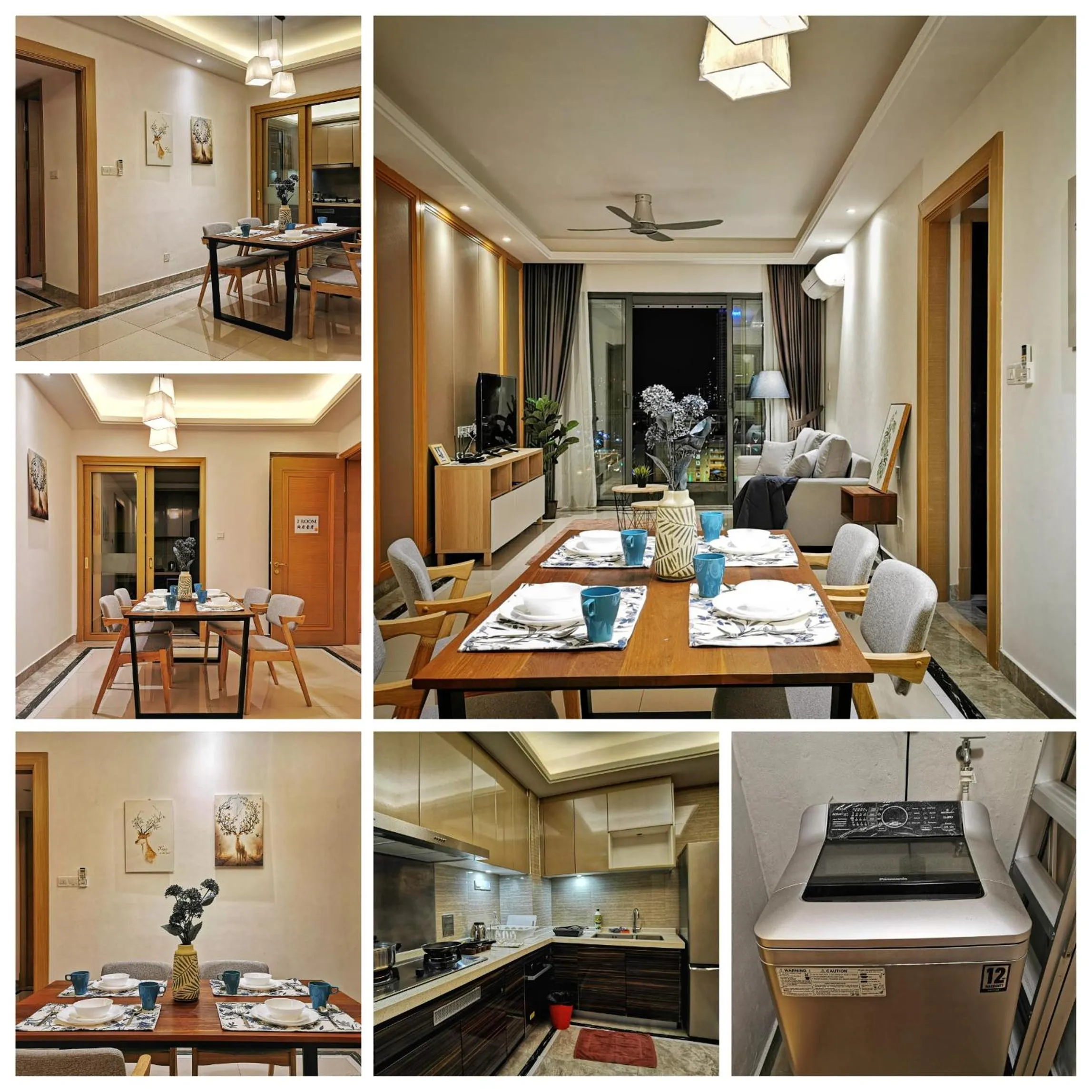 Kitchen or kitchenette in Yussy Homestay at R&F Princess Cove