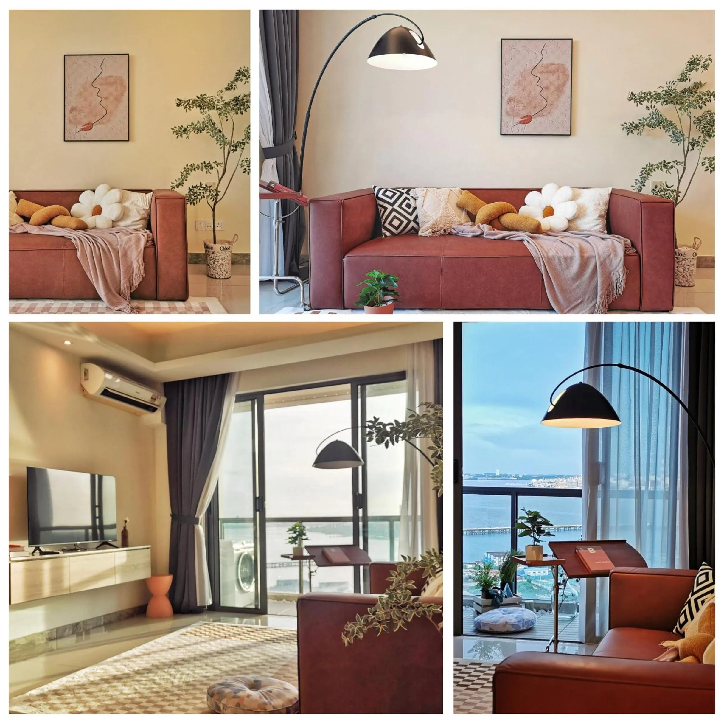 TV and multimedia, Bed in Yussy Homestay at R&F Princess Cove