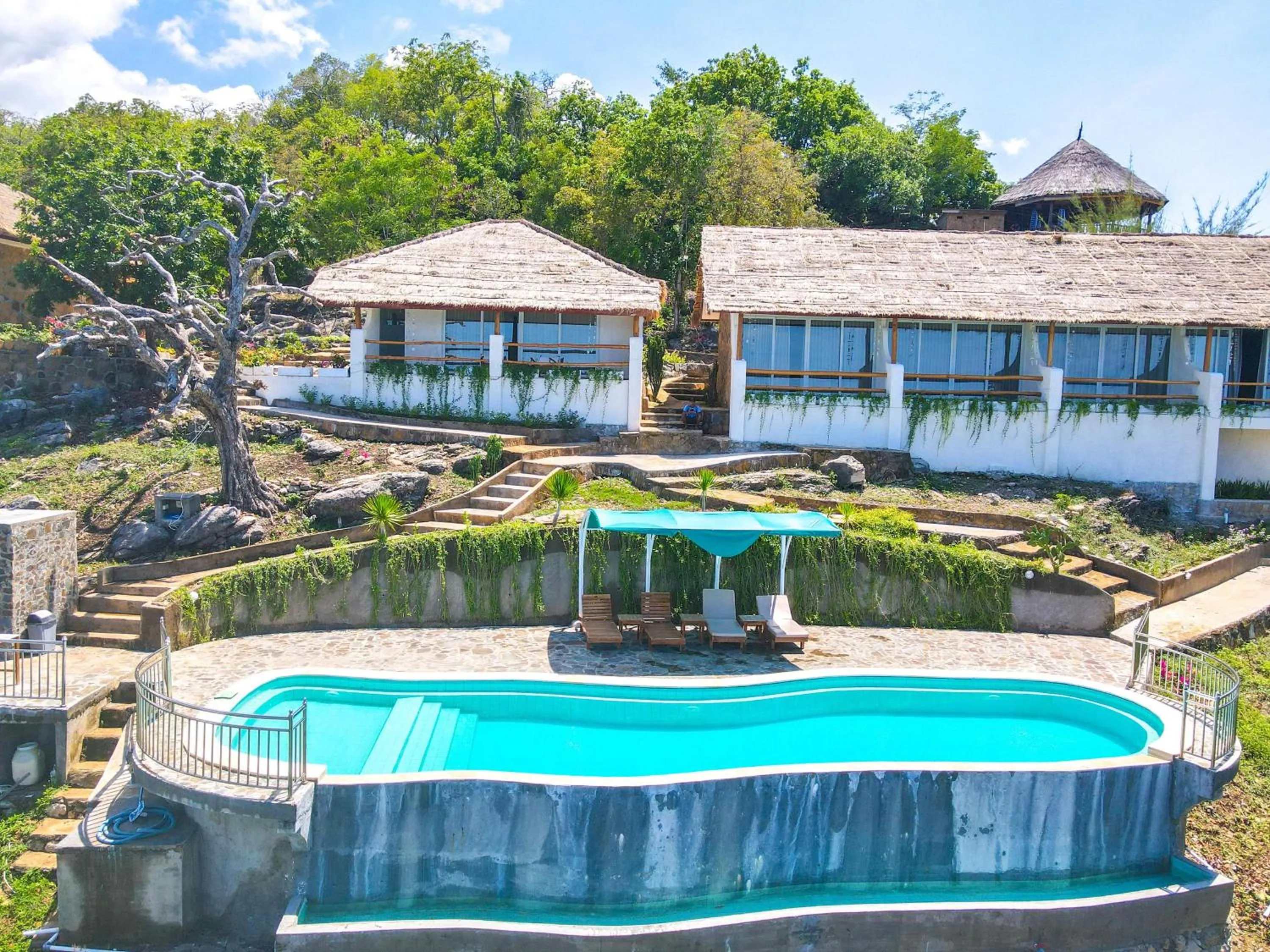 Pool view in Theodor at Labuan Bajo