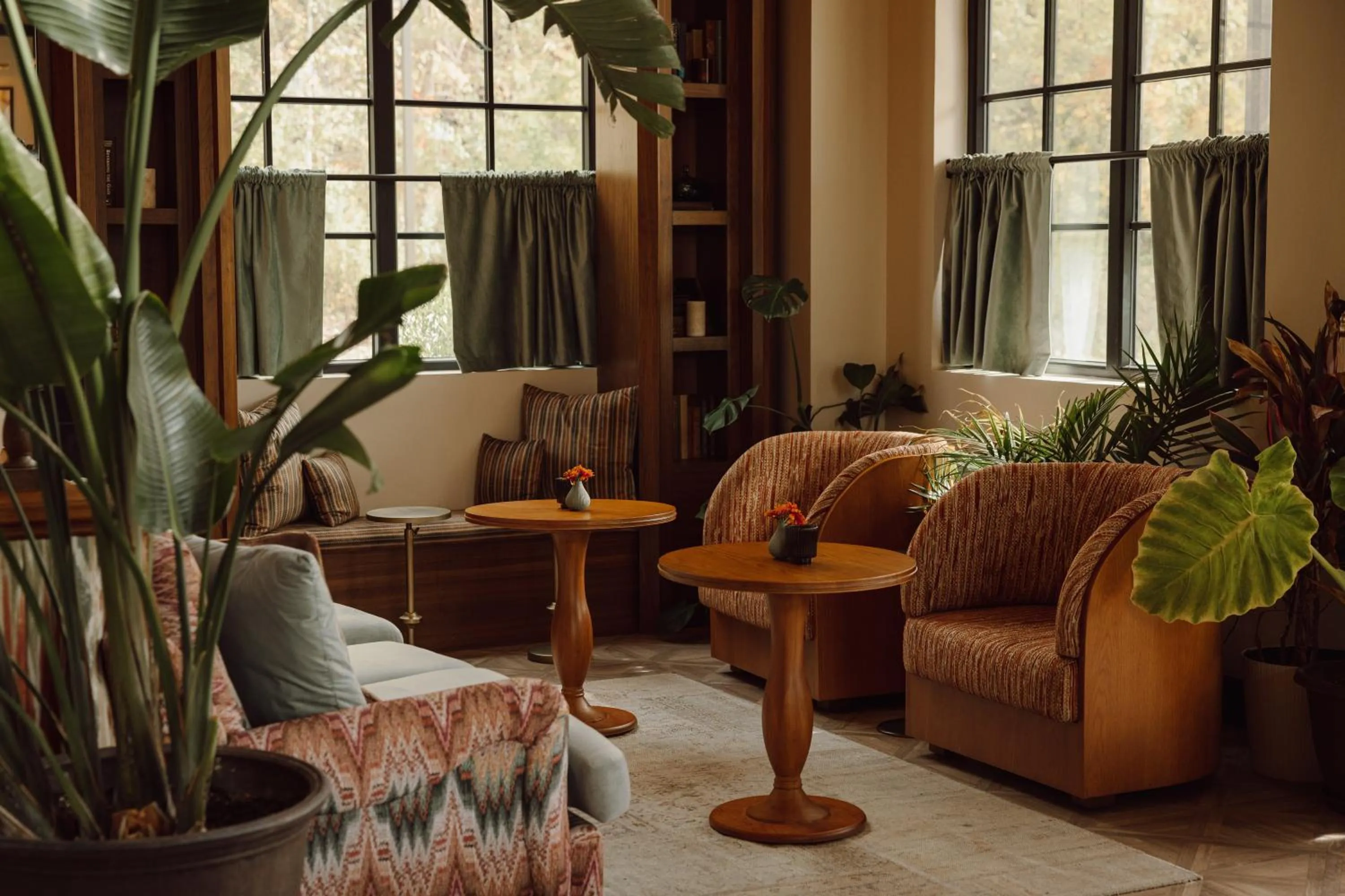 Seating area in Berkshires Untold