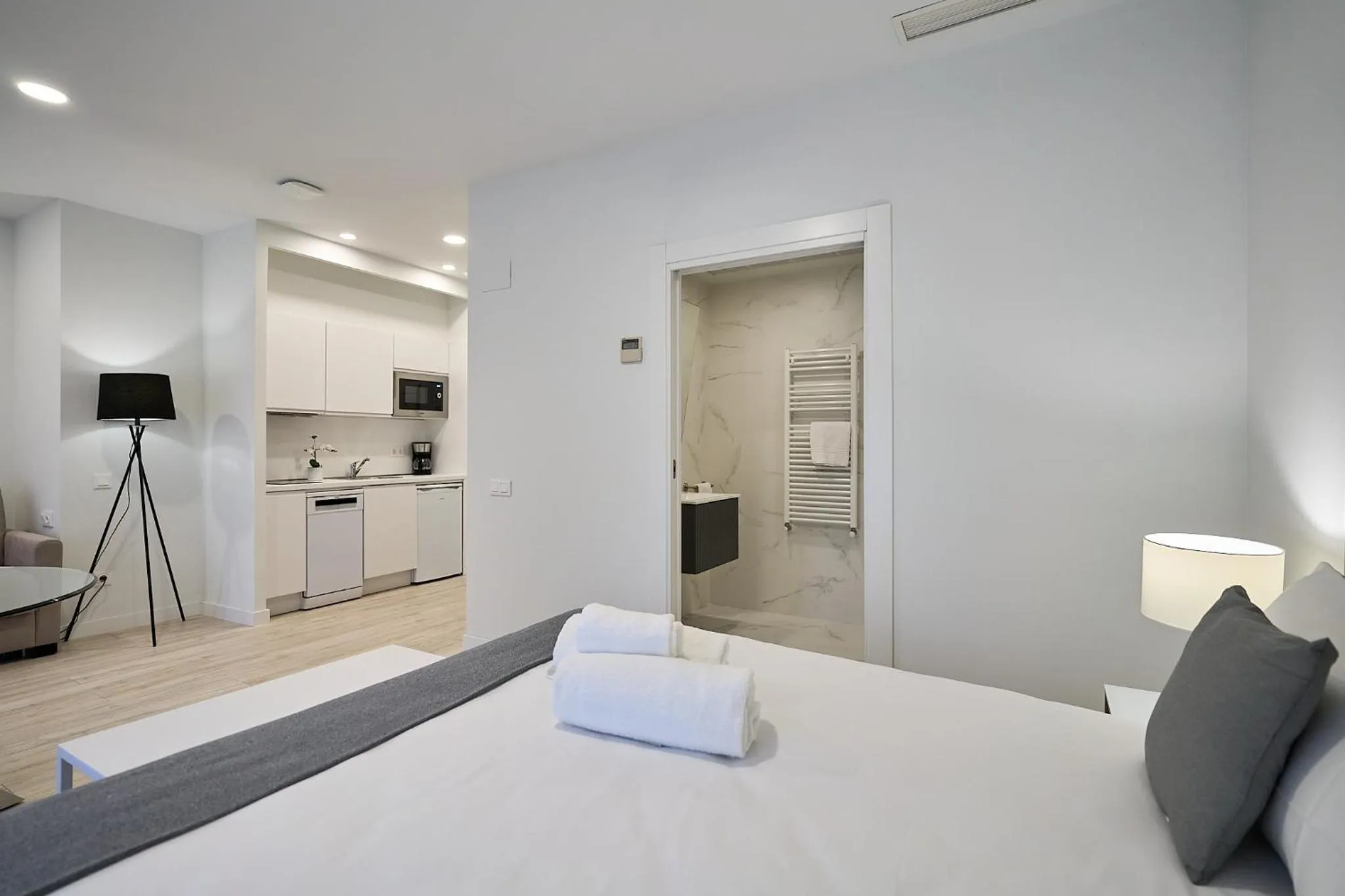 Bed in Inés Luna Suites