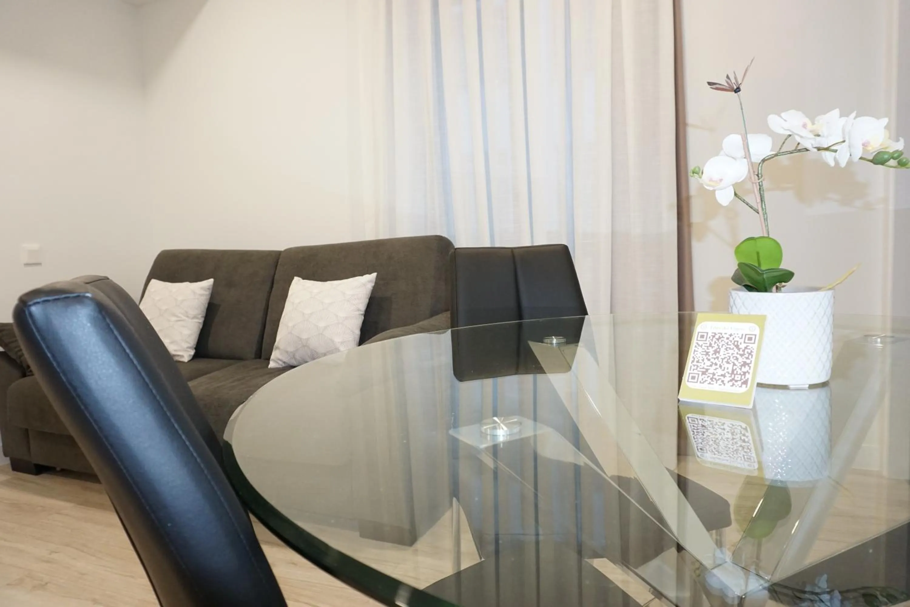 Living room in Inés Luna Suites