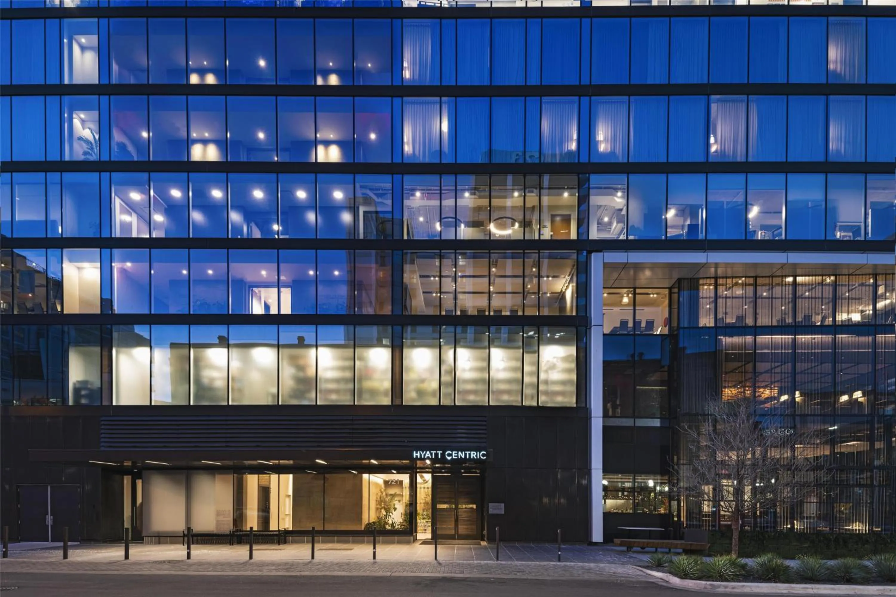 Property building in Hyatt Centric Congress Avenue Austin
