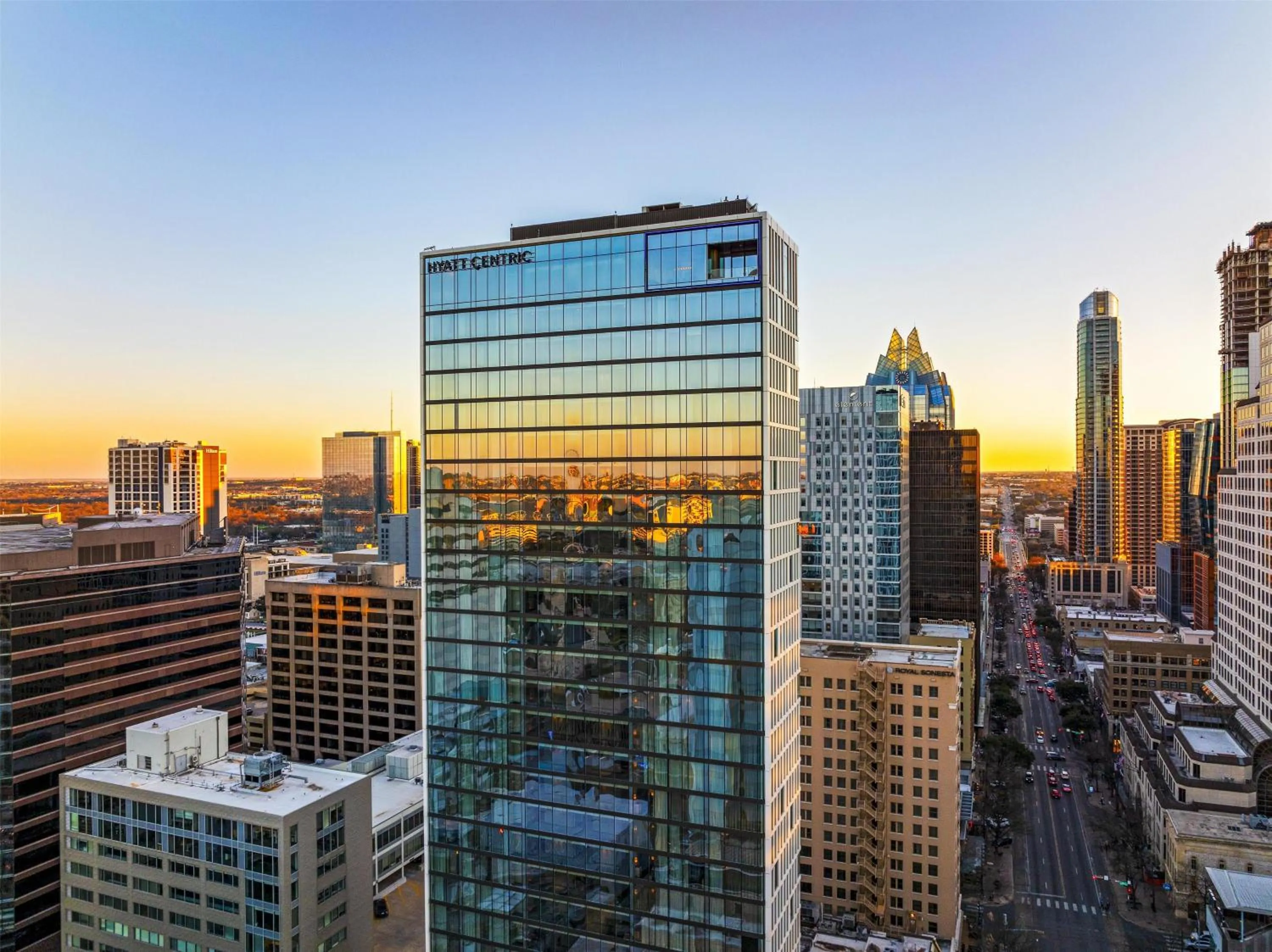 Property building in Hyatt Centric Congress Avenue Austin