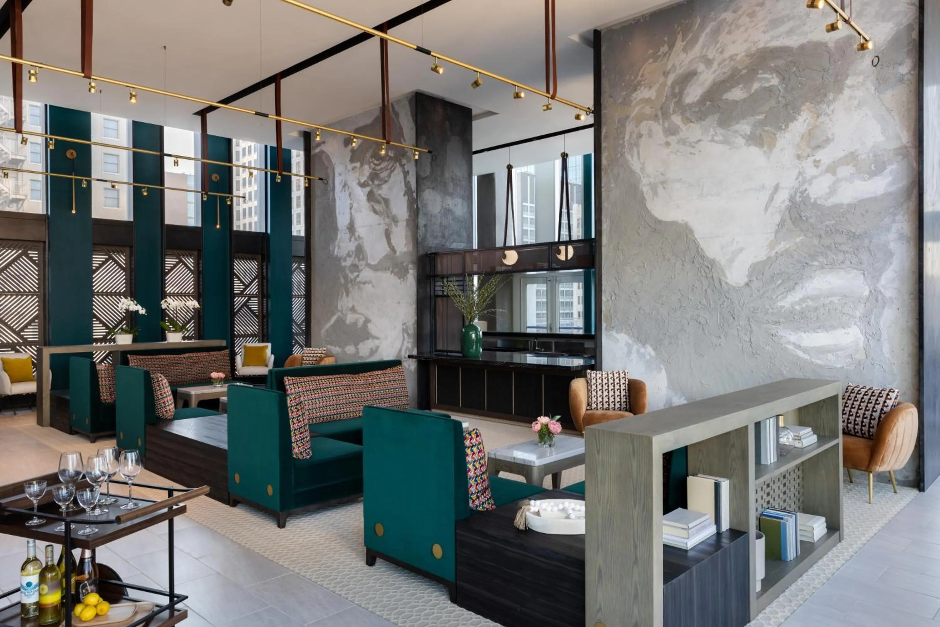 Lobby or reception in Hyatt Centric Congress Avenue Austin