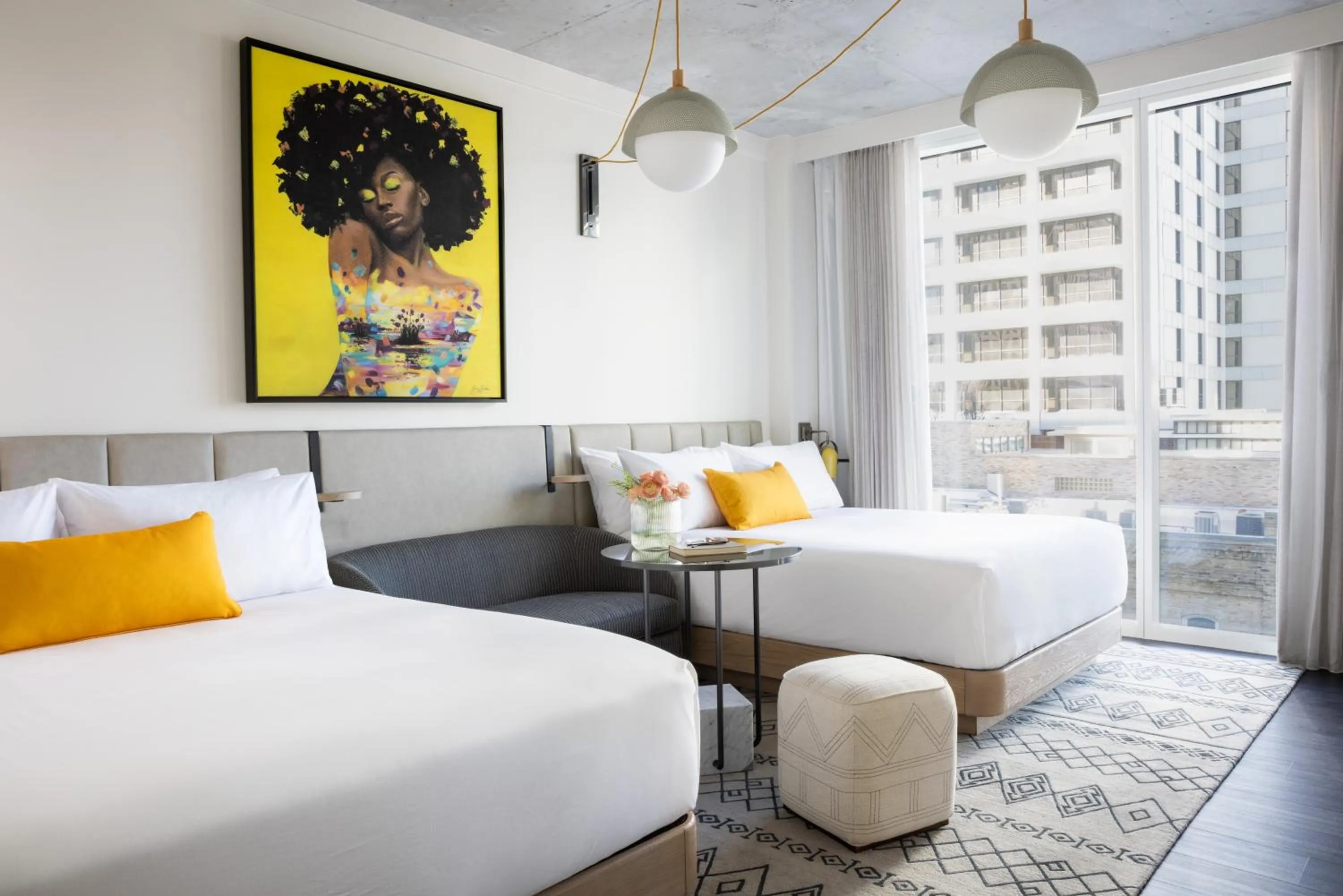TV and multimedia, Bed in Hyatt Centric Congress Avenue Austin