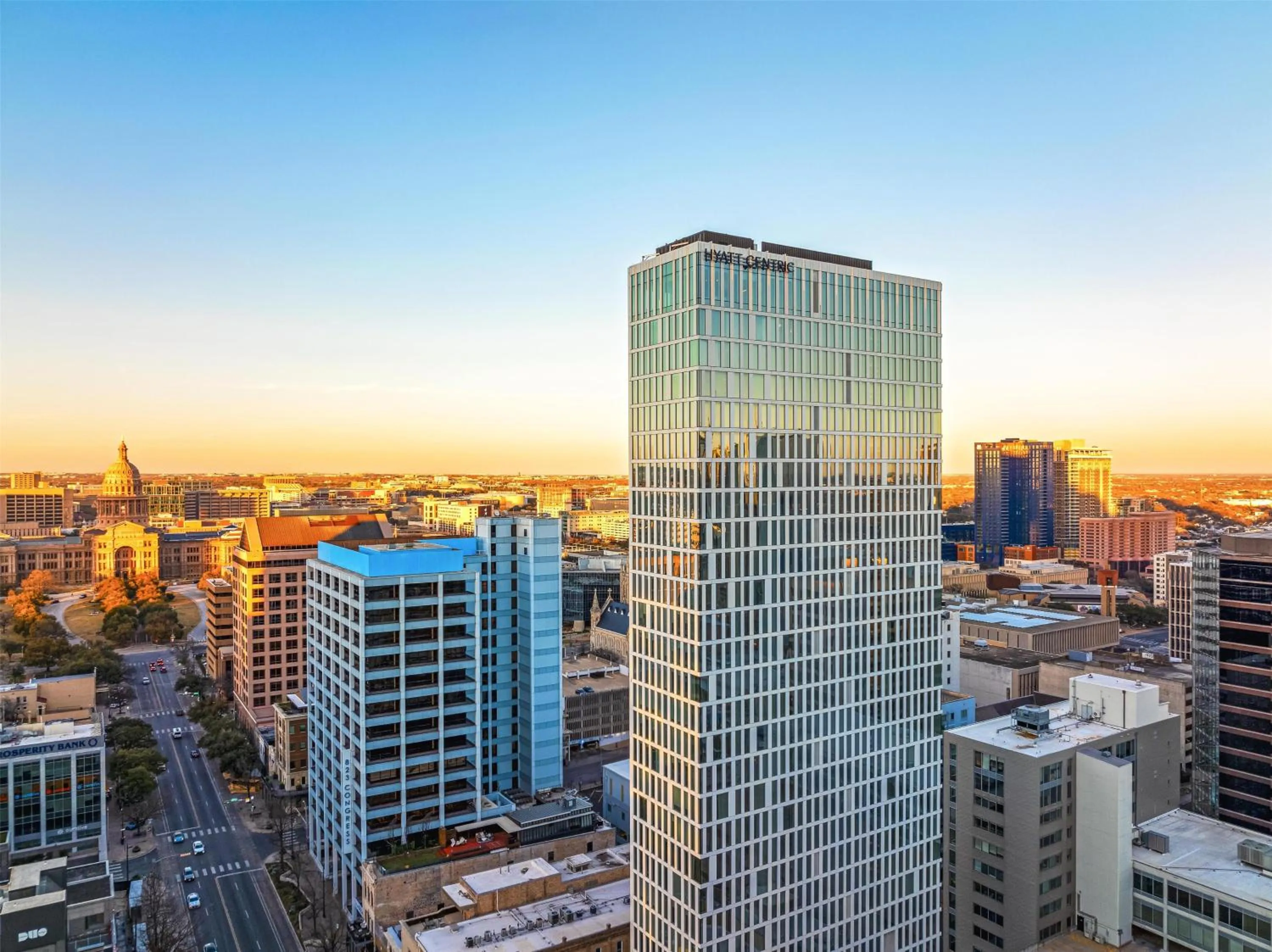 Property building in Hyatt Centric Congress Avenue Austin
