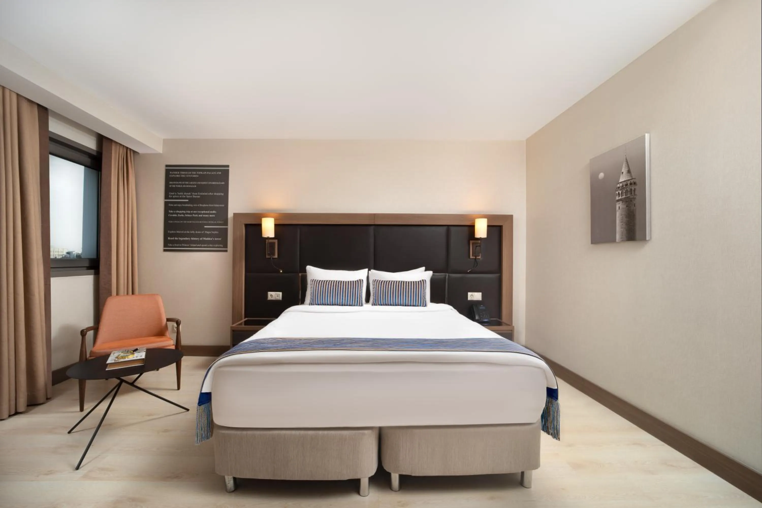 Photo of the whole room, Bed in TRYP By Wyndham Istanbul Sisli Hotel