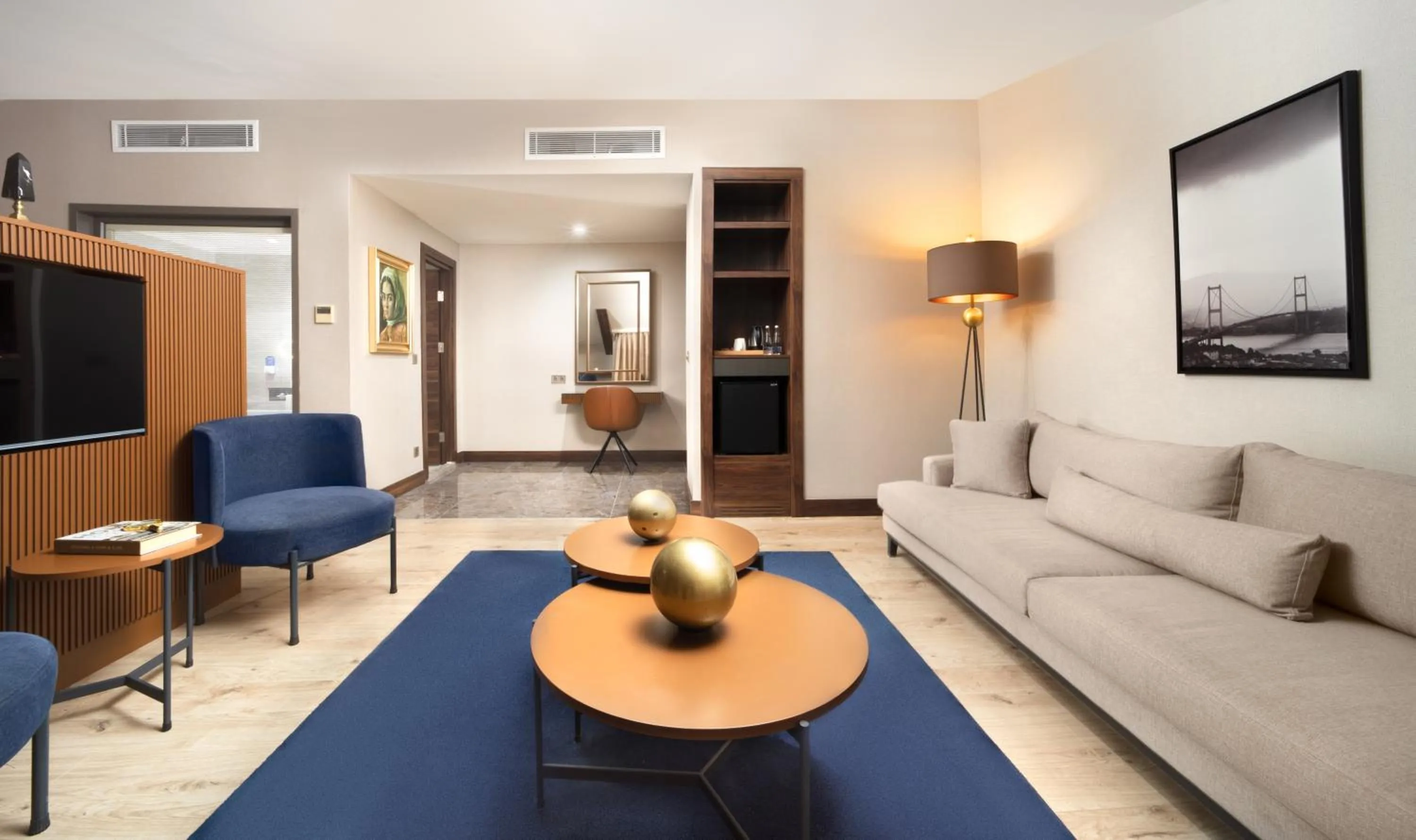 Seating area in TRYP By Wyndham Istanbul Sisli Hotel