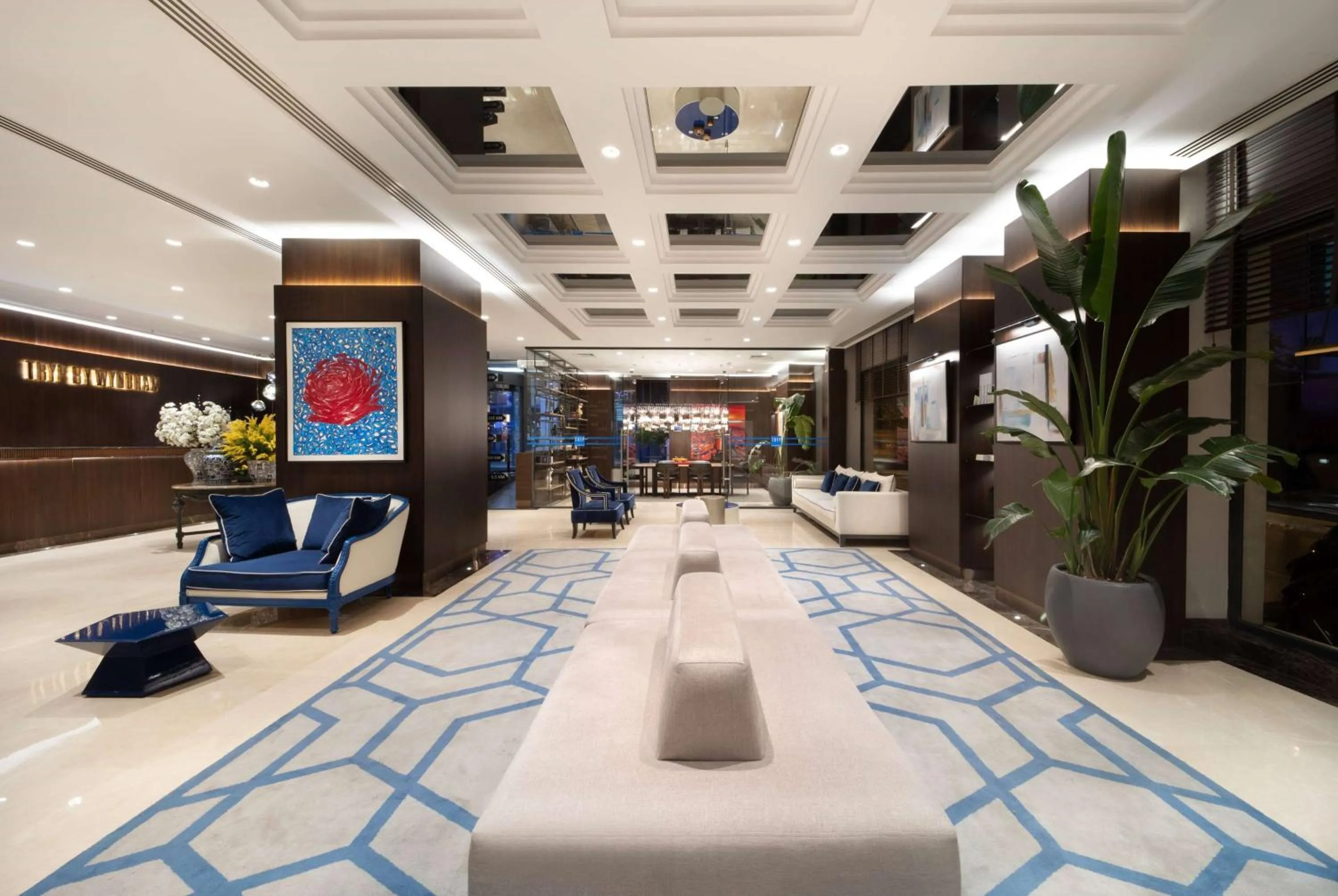 Lobby or reception in TRYP By Wyndham Istanbul Sisli Hotel