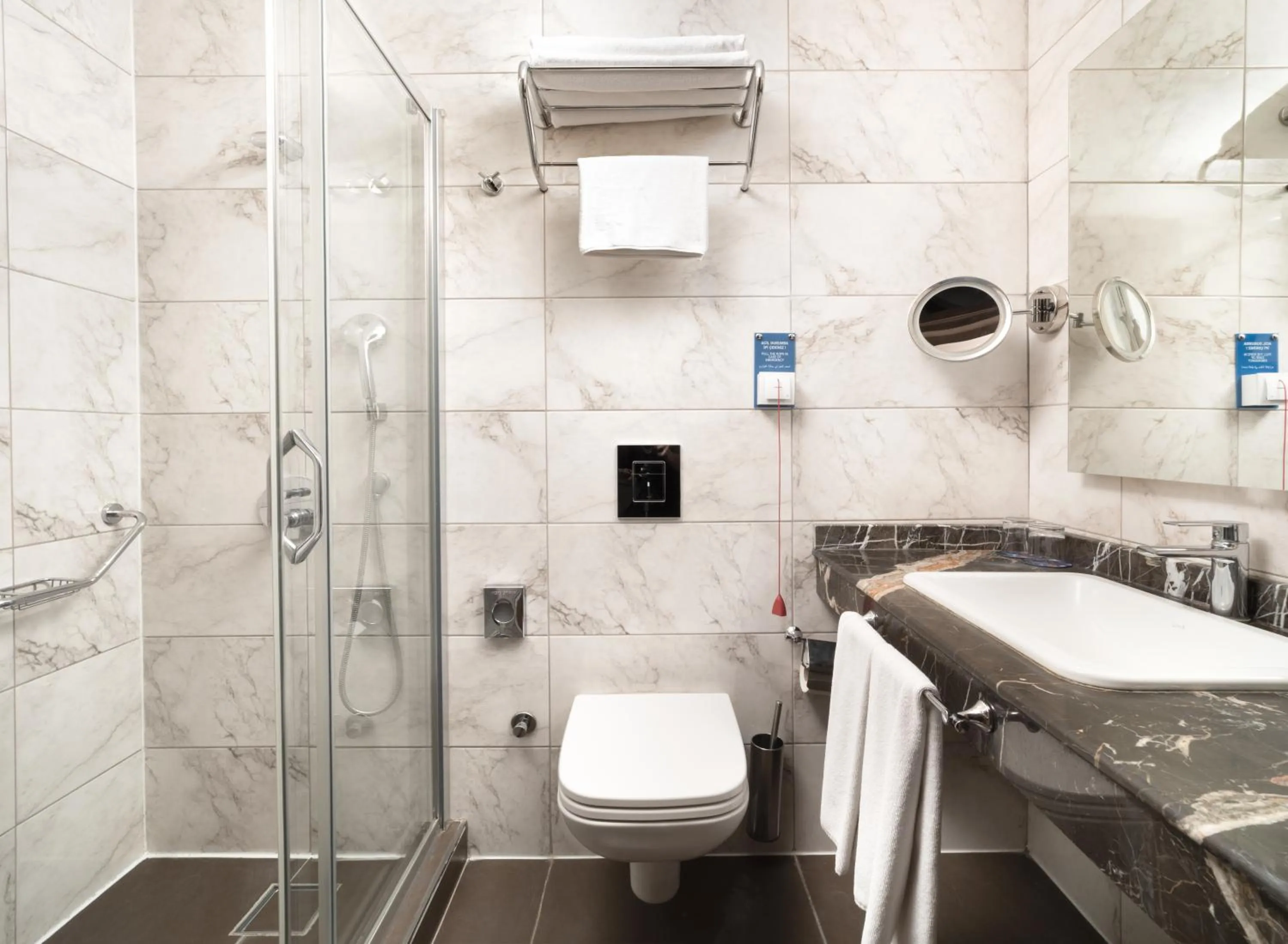 Bathroom in TRYP By Wyndham Istanbul Sisli Hotel