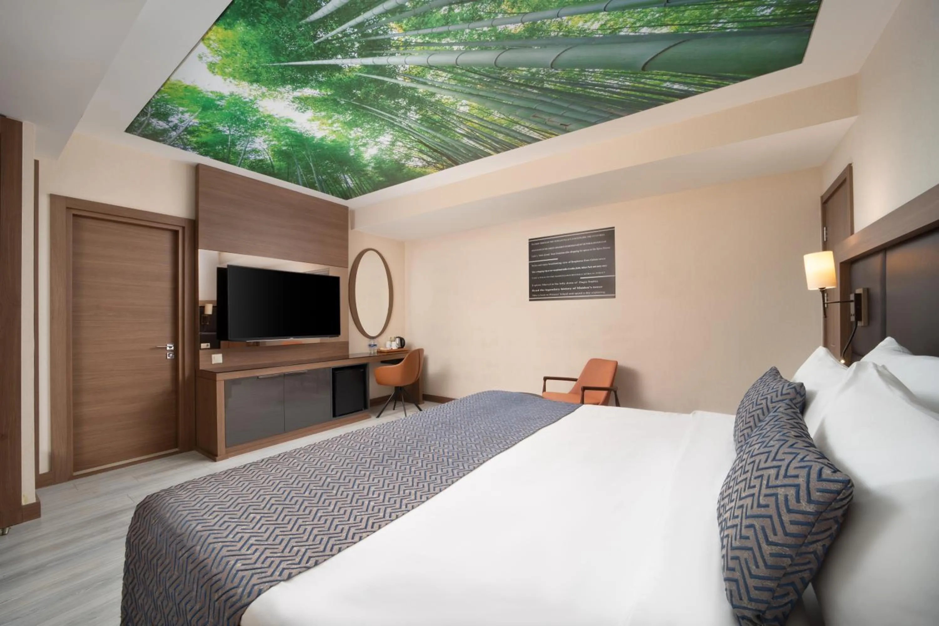 Photo of the whole room, Bed in TRYP By Wyndham Istanbul Sisli Hotel