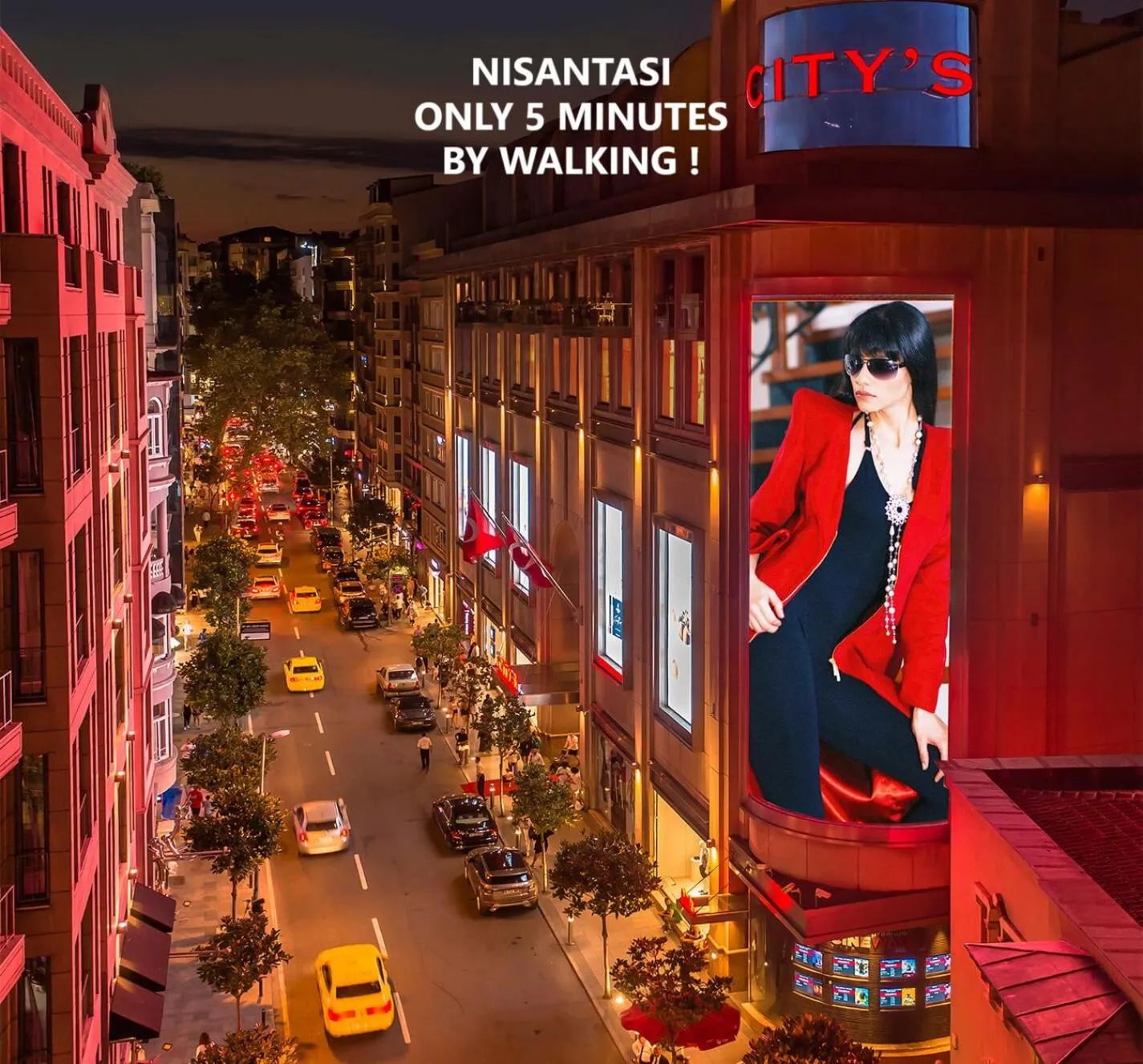 Location in TRYP By Wyndham Istanbul Sisli Hotel