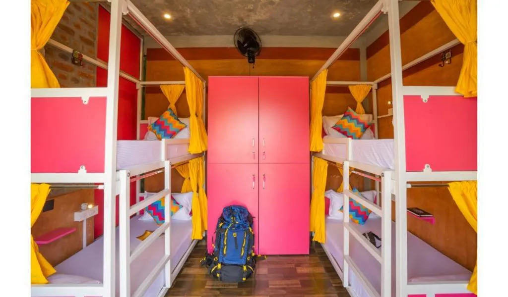 Bed in goSTOPS Pondicherry Near Auroville