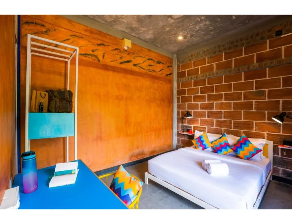 Bed in goSTOPS Pondicherry Near Auroville