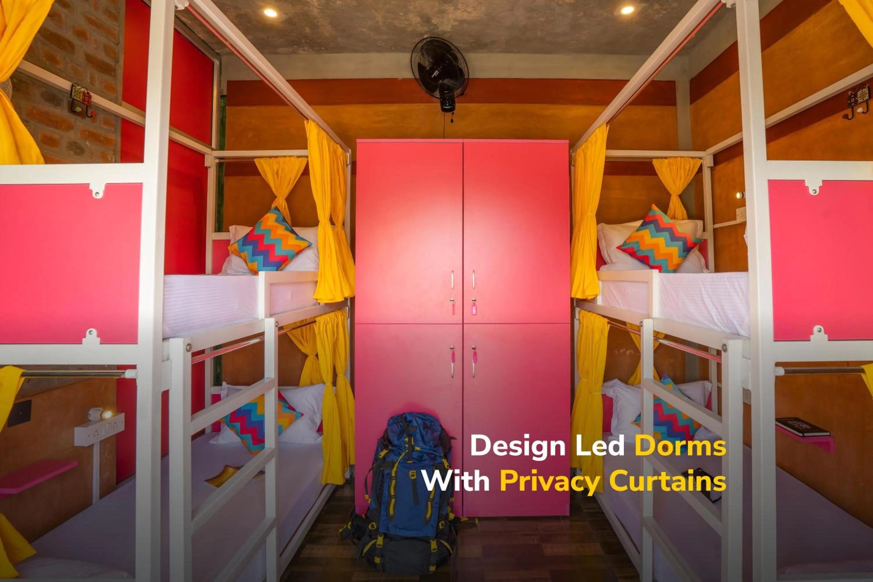 Bed in goSTOPS Pondicherry Near Auroville