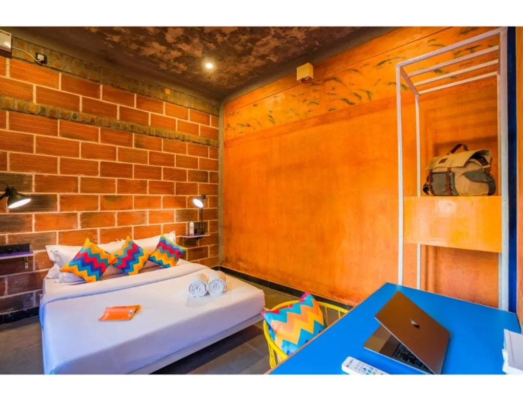 Bed in goSTOPS Pondicherry Near Auroville