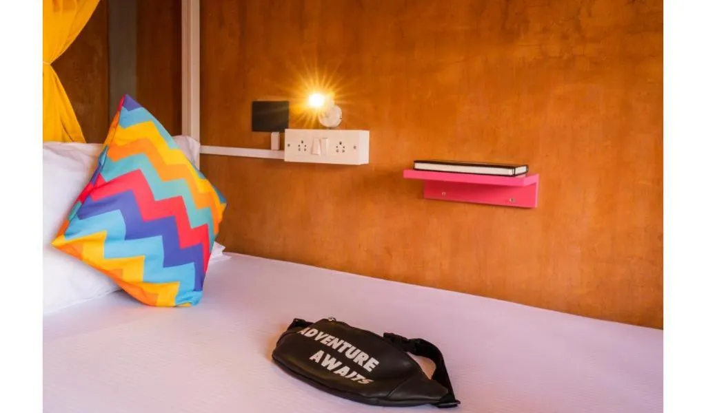 Bed in goSTOPS Pondicherry Near Auroville