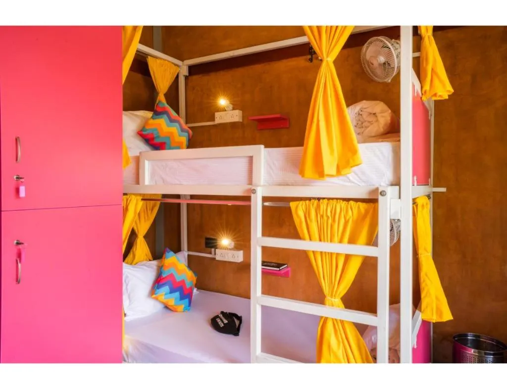 Bed in goSTOPS Pondicherry Near Auroville