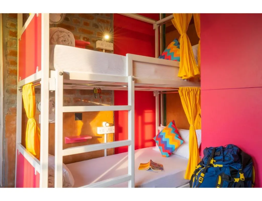 Bed in goSTOPS Pondicherry Near Auroville