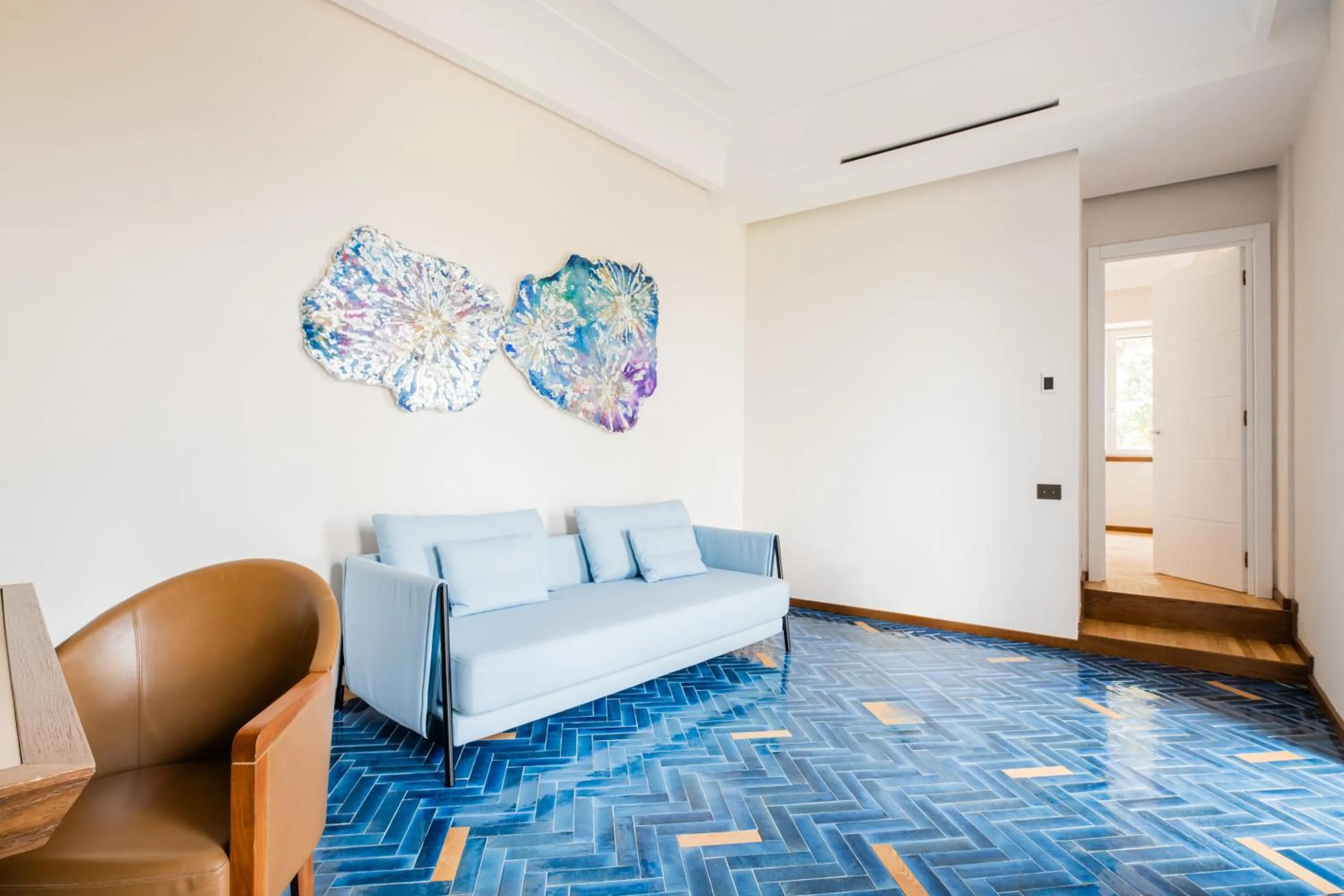 Living room, Bed in Relais Regina Giovanna