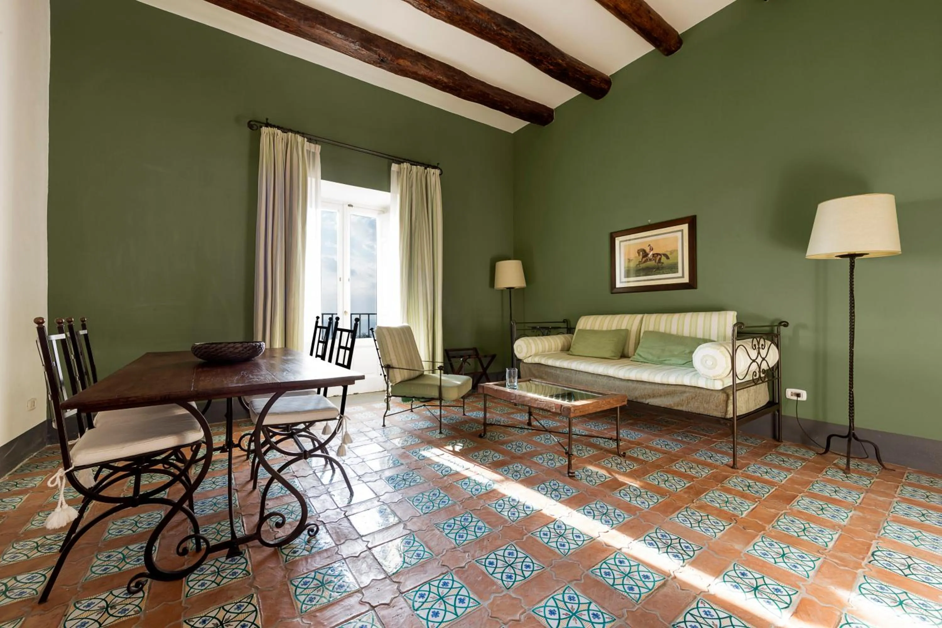 Seating area in Relais Regina Giovanna