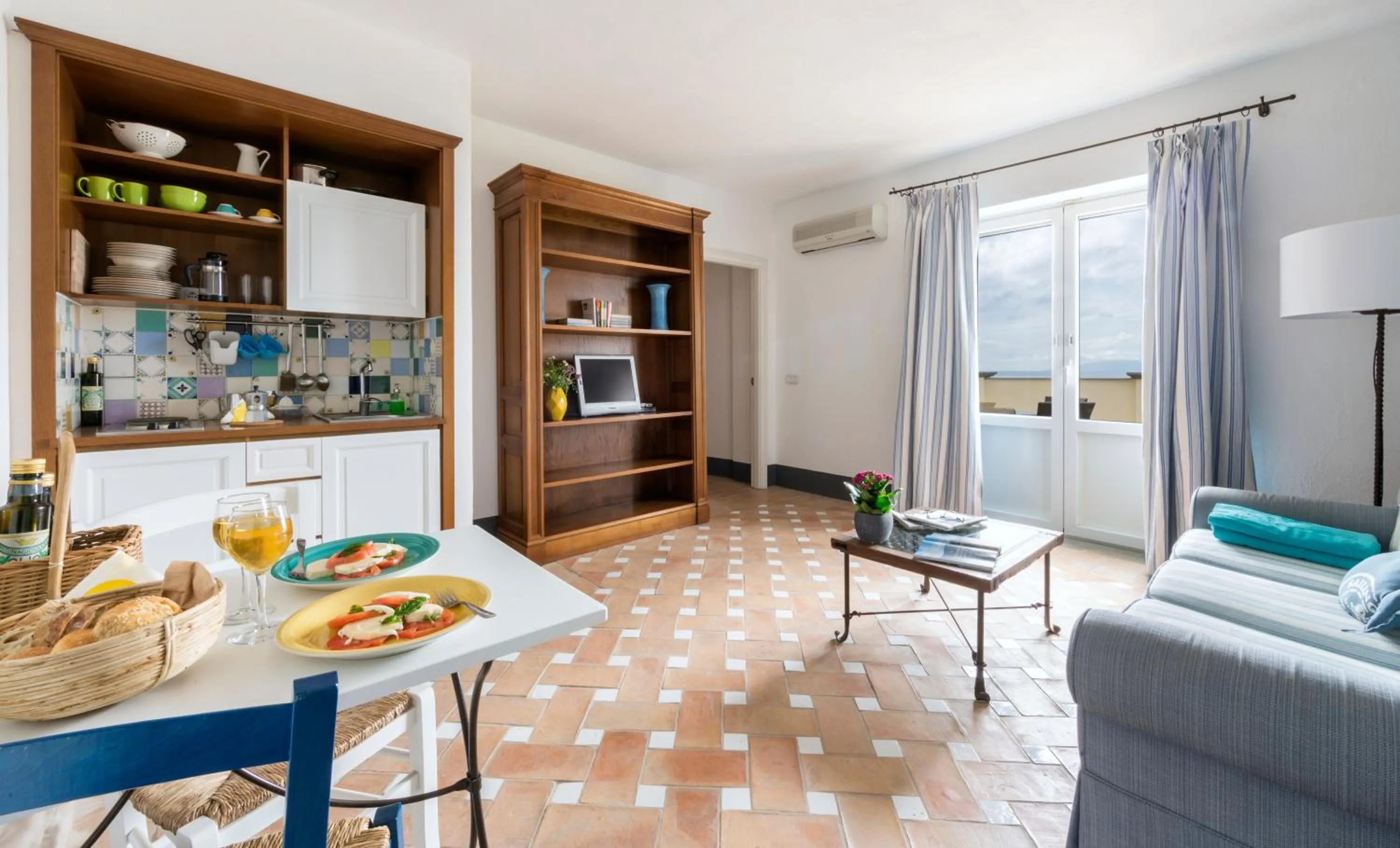 Kitchen or kitchenette in Relais Regina Giovanna