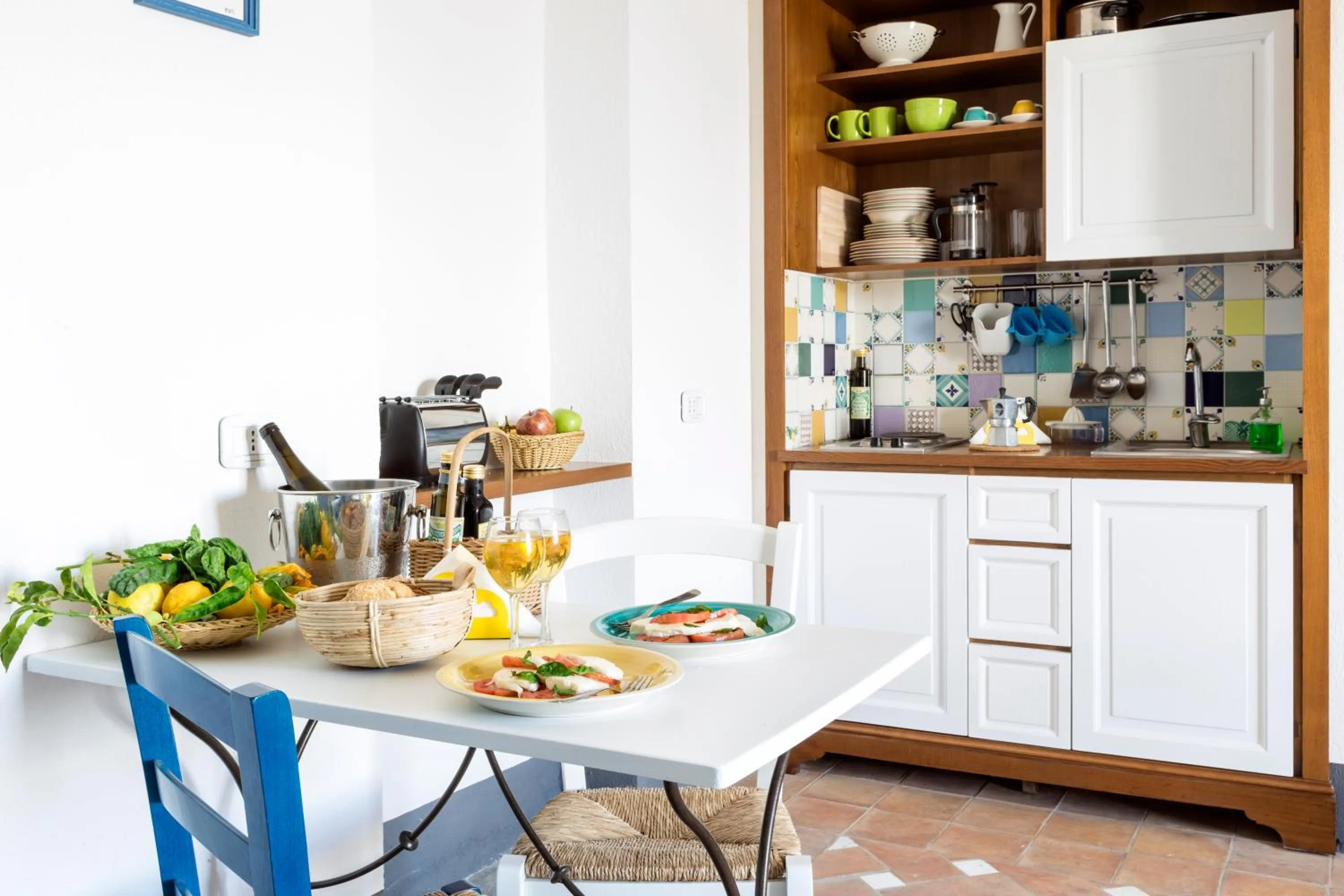 Kitchen or kitchenette in Relais Regina Giovanna