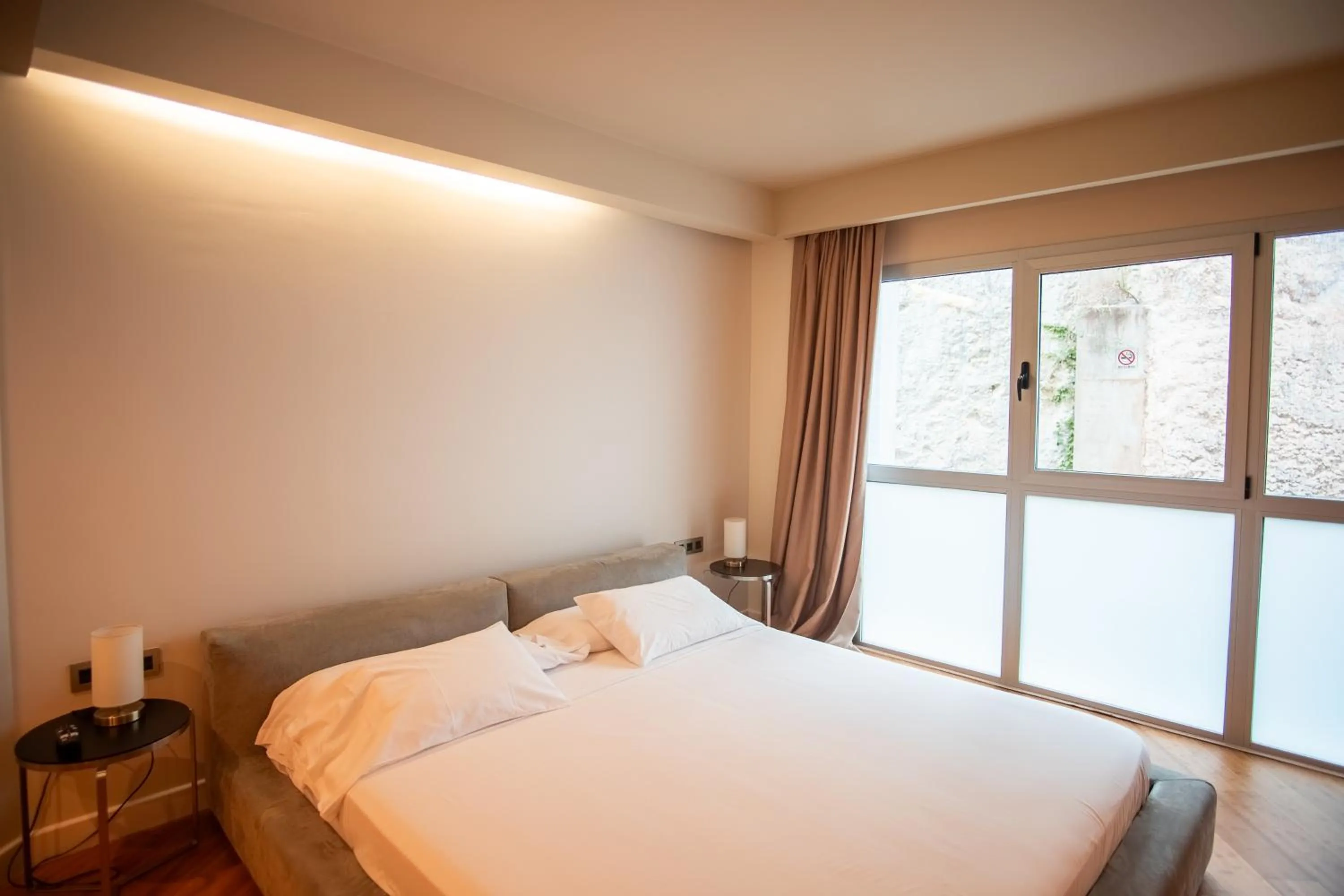 Bed in Hotel Carboneras Cabo de Gata Spa