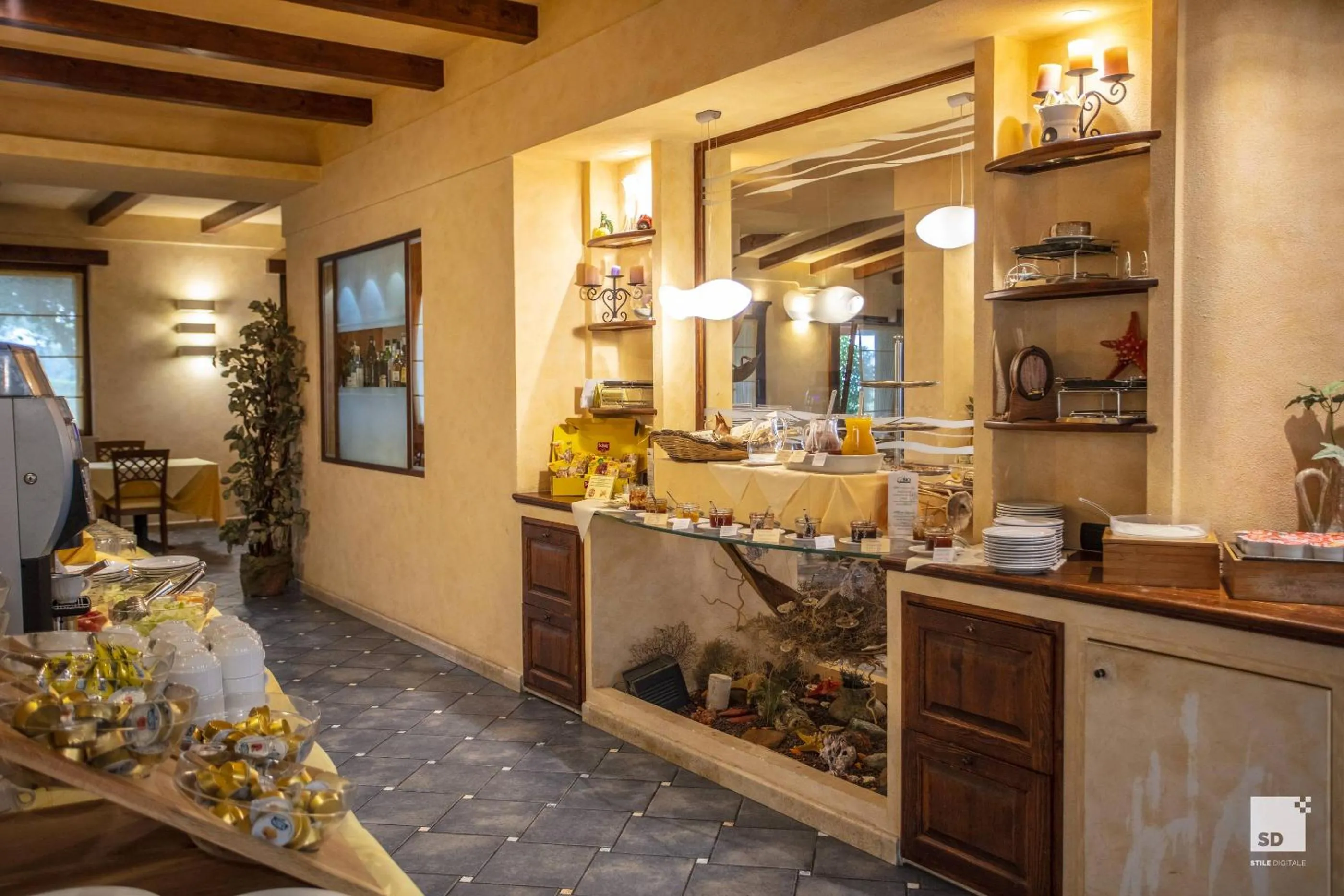 Continental breakfast in Tonicello Hotel Resort & SPA