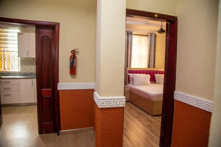 Bed in Macoba Luxury Apartments