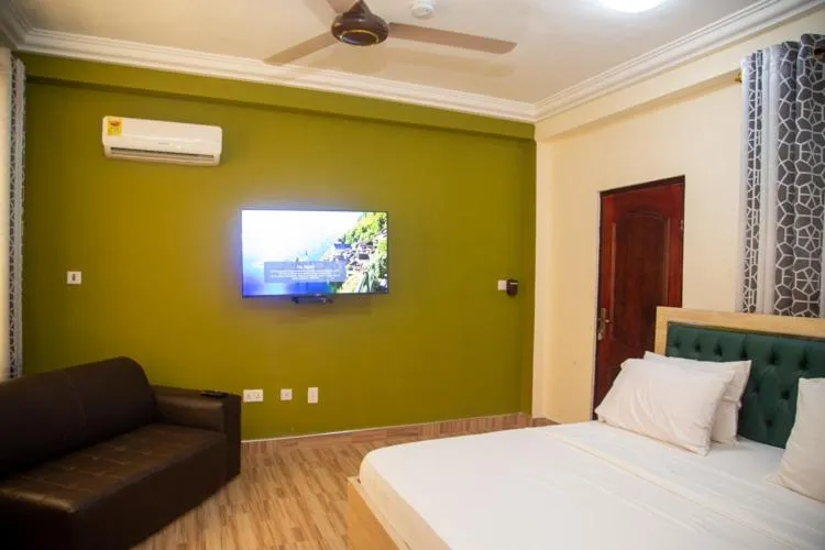 Bed in Macoba Luxury Apartments