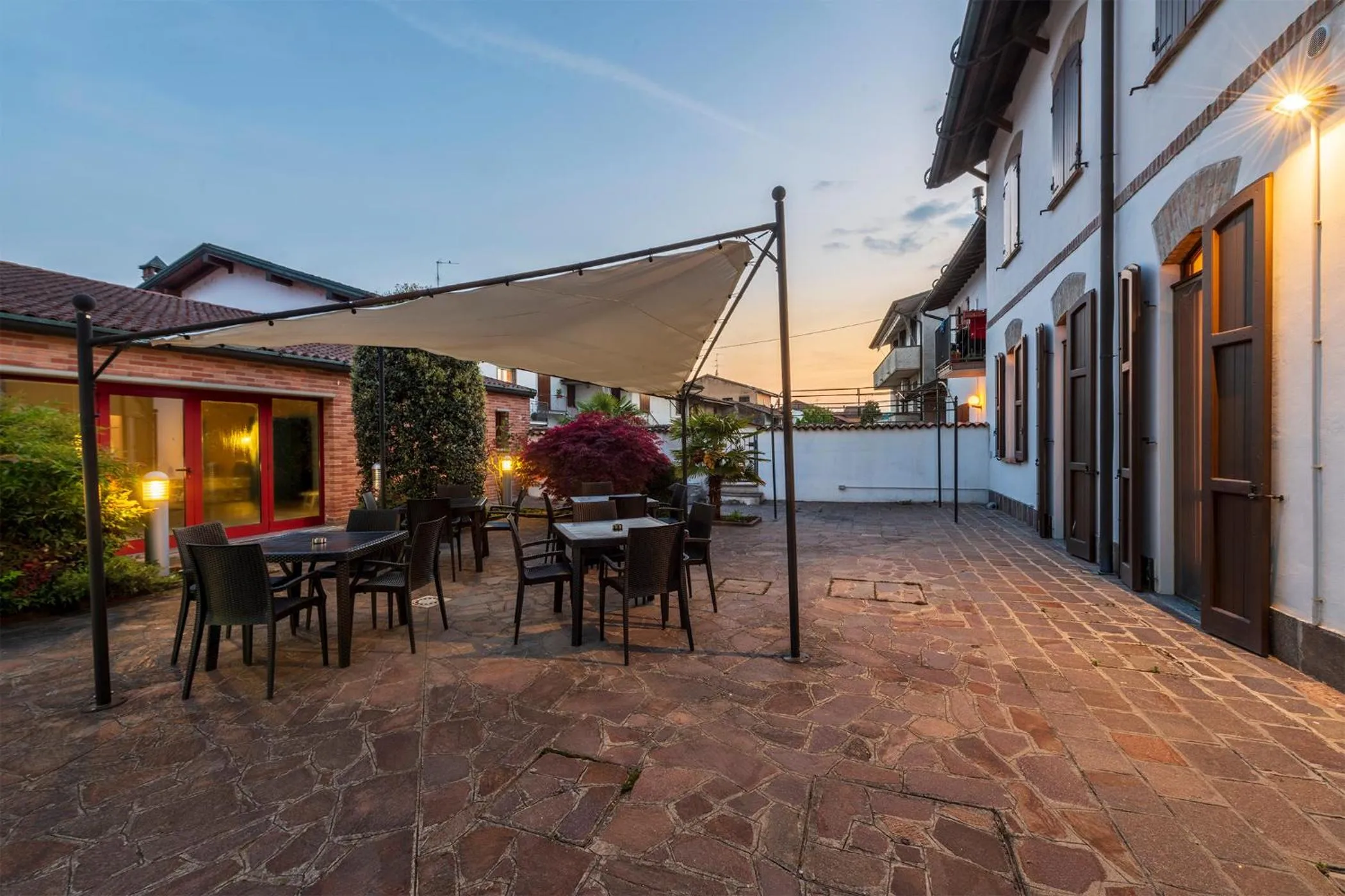 Garden in Hotel Vecchio Casello