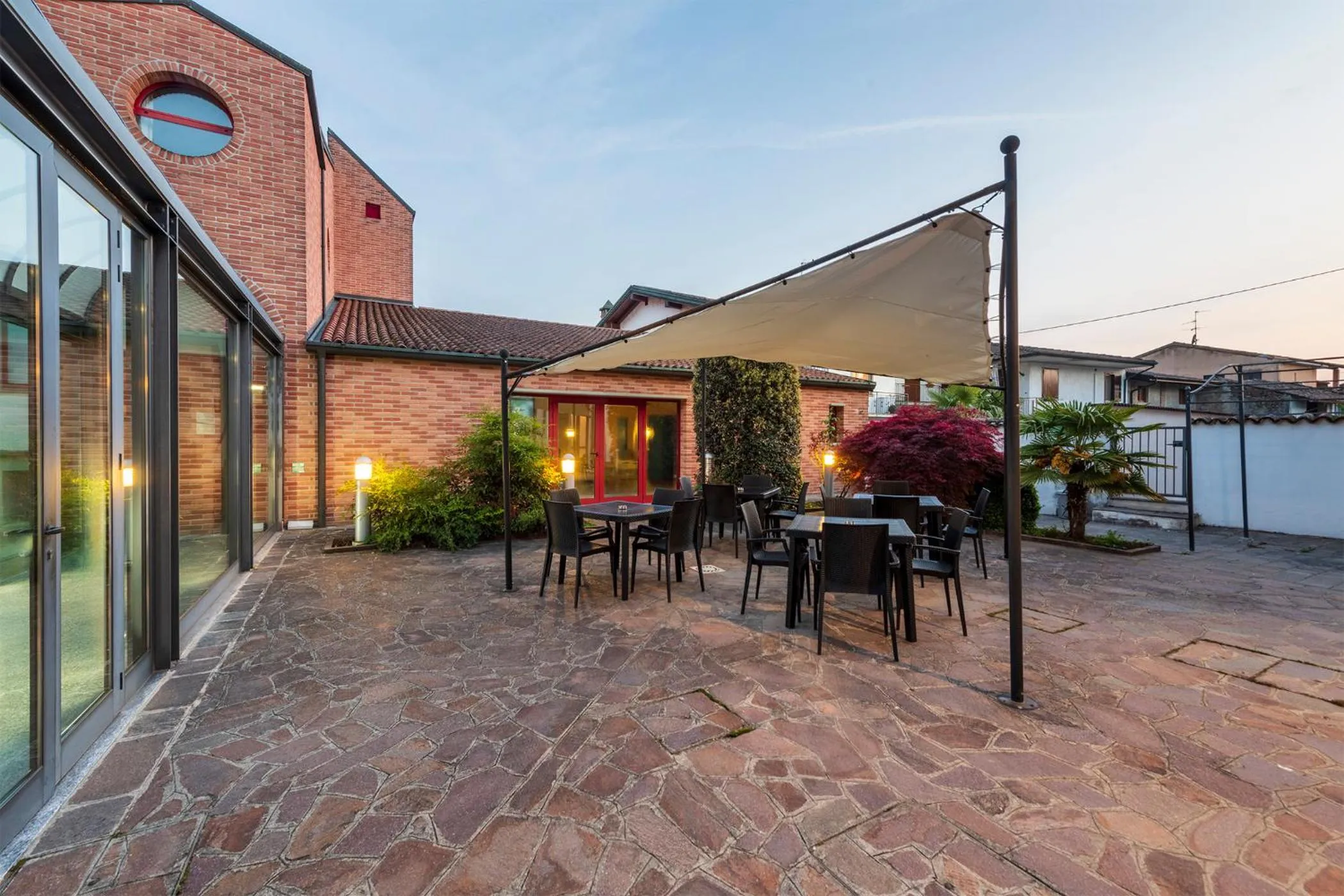 Garden in Hotel Vecchio Casello