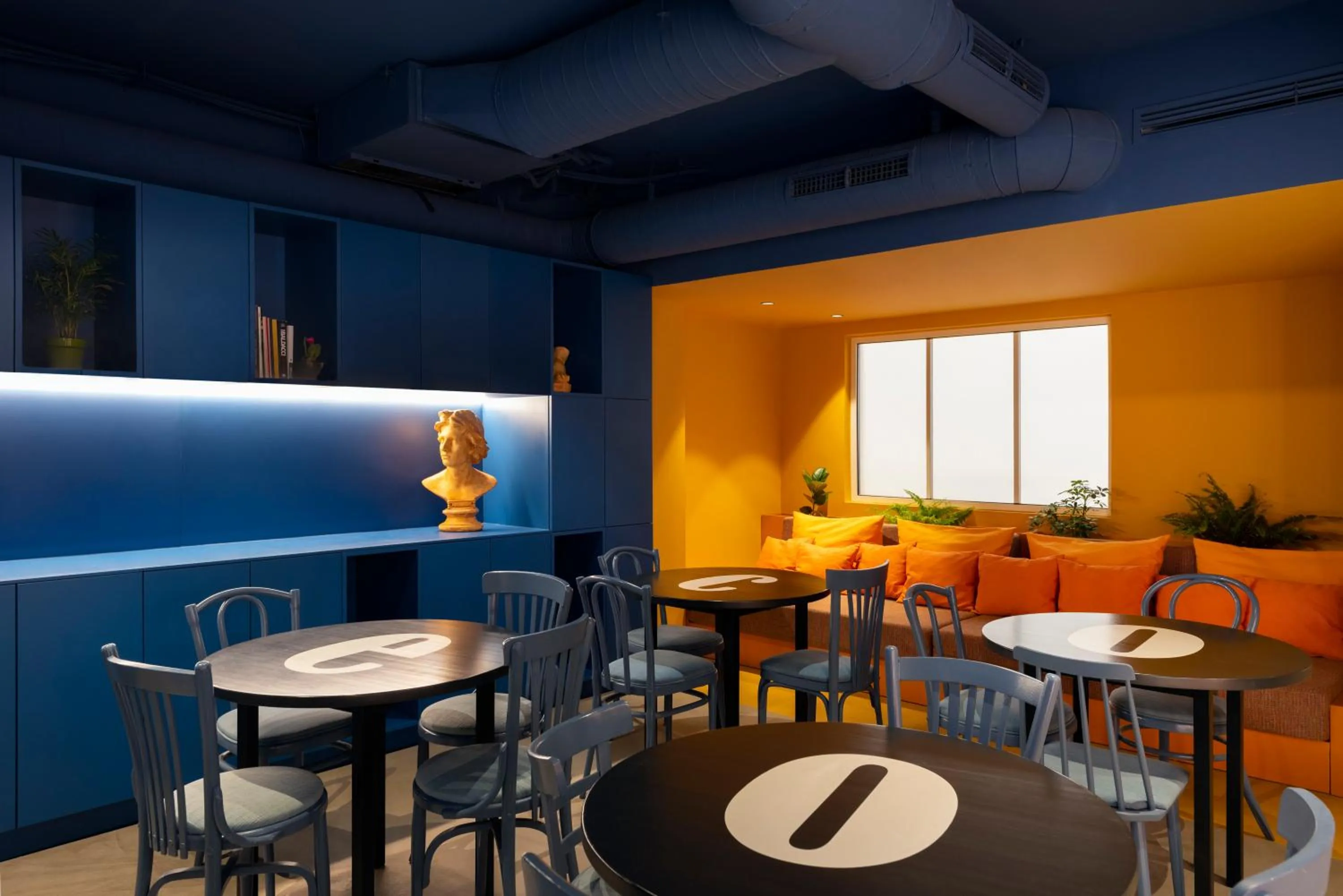 Living room in Coeo Pod Hostel Beatas