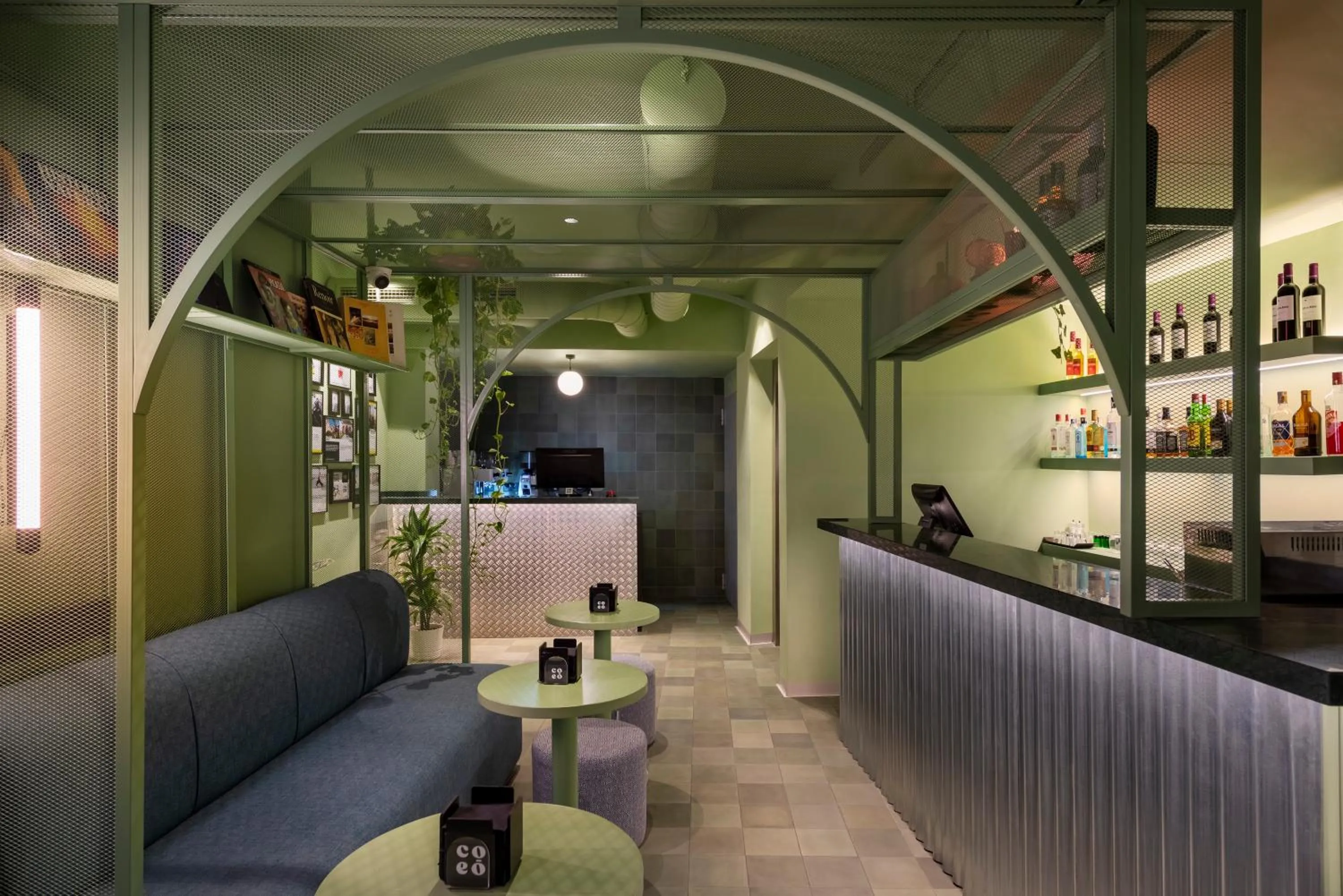 Lounge or bar in Coeo Pod Hostel Beatas