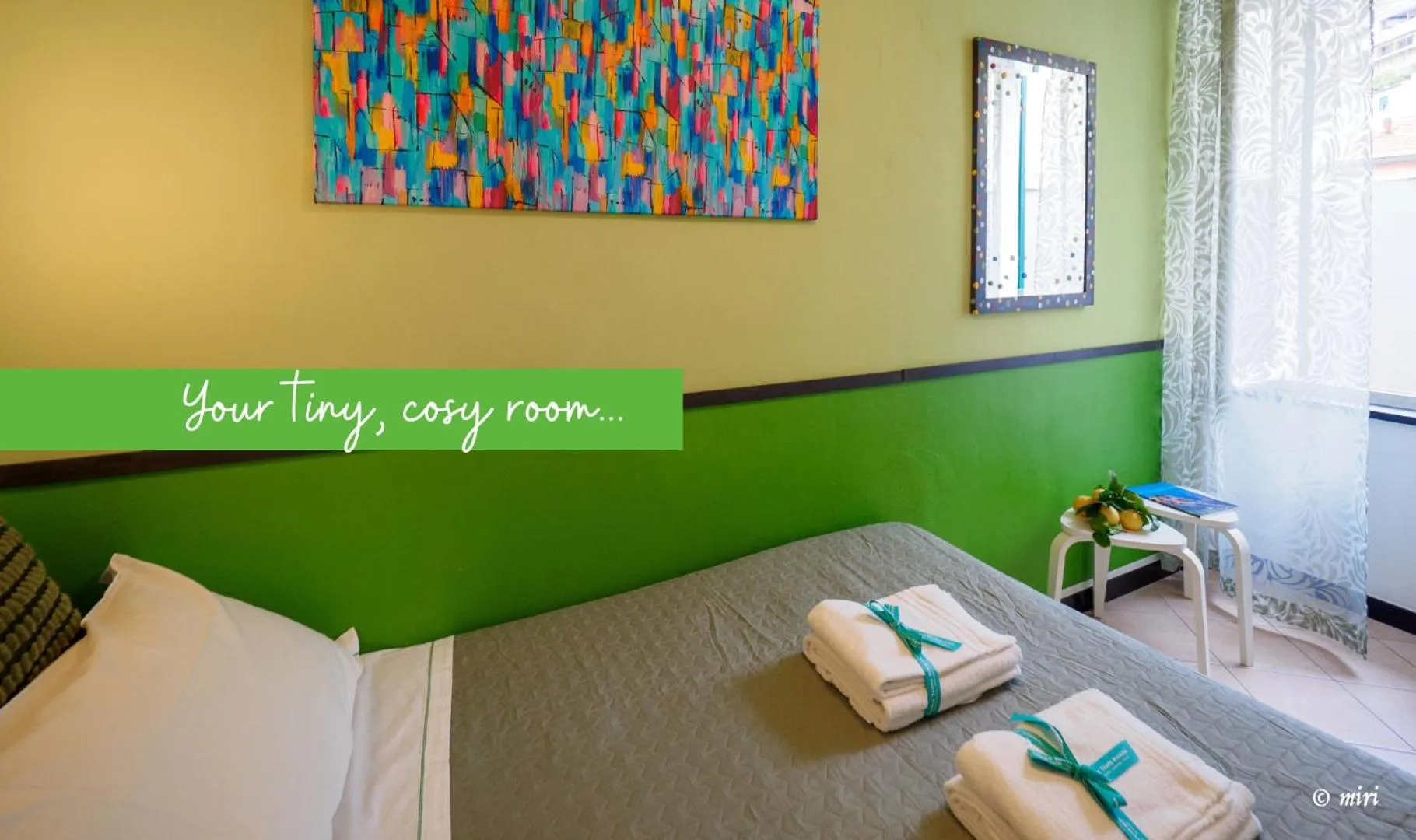 Carmelina Tiny Village Room